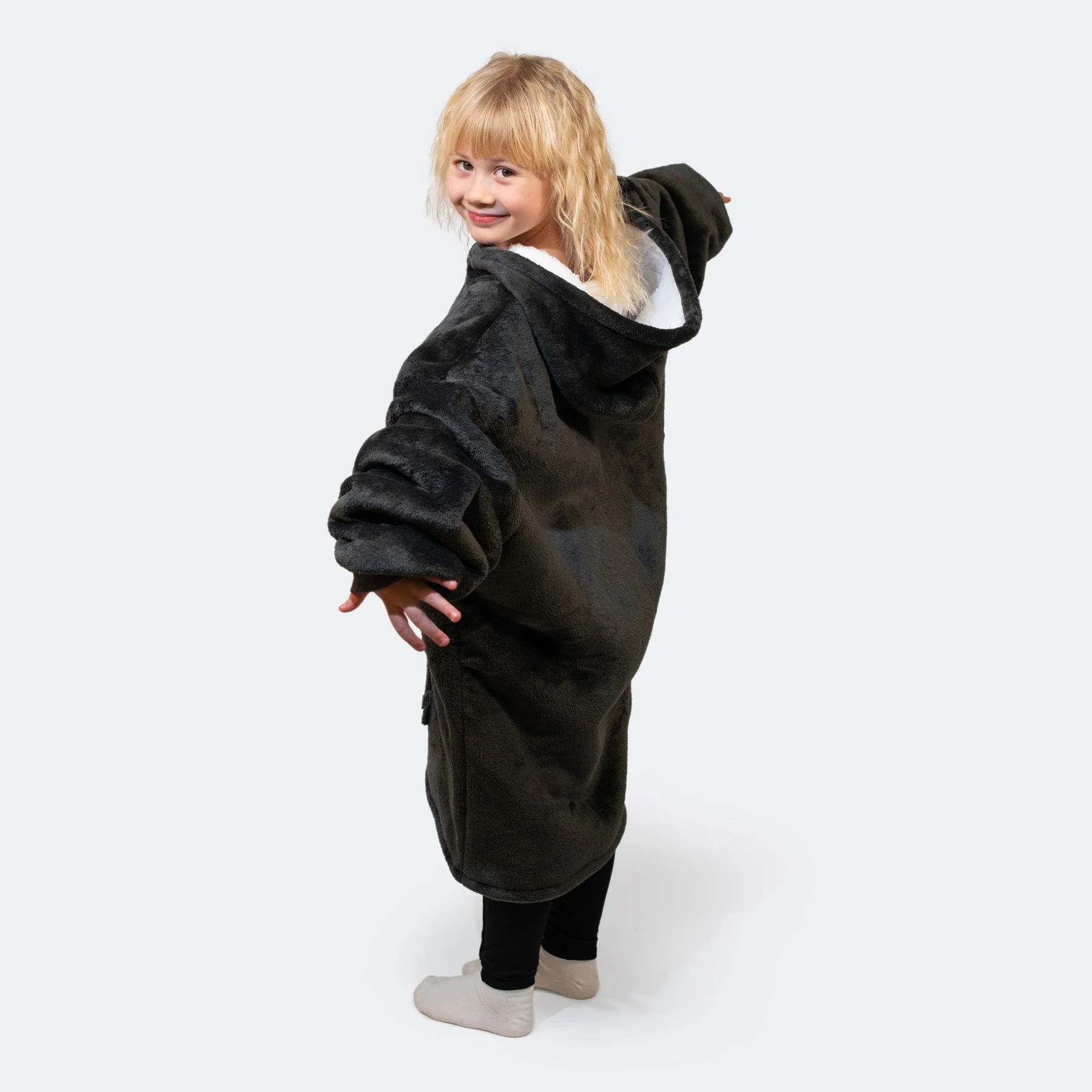 Grauer HappyHoodie Kinder - Image 3