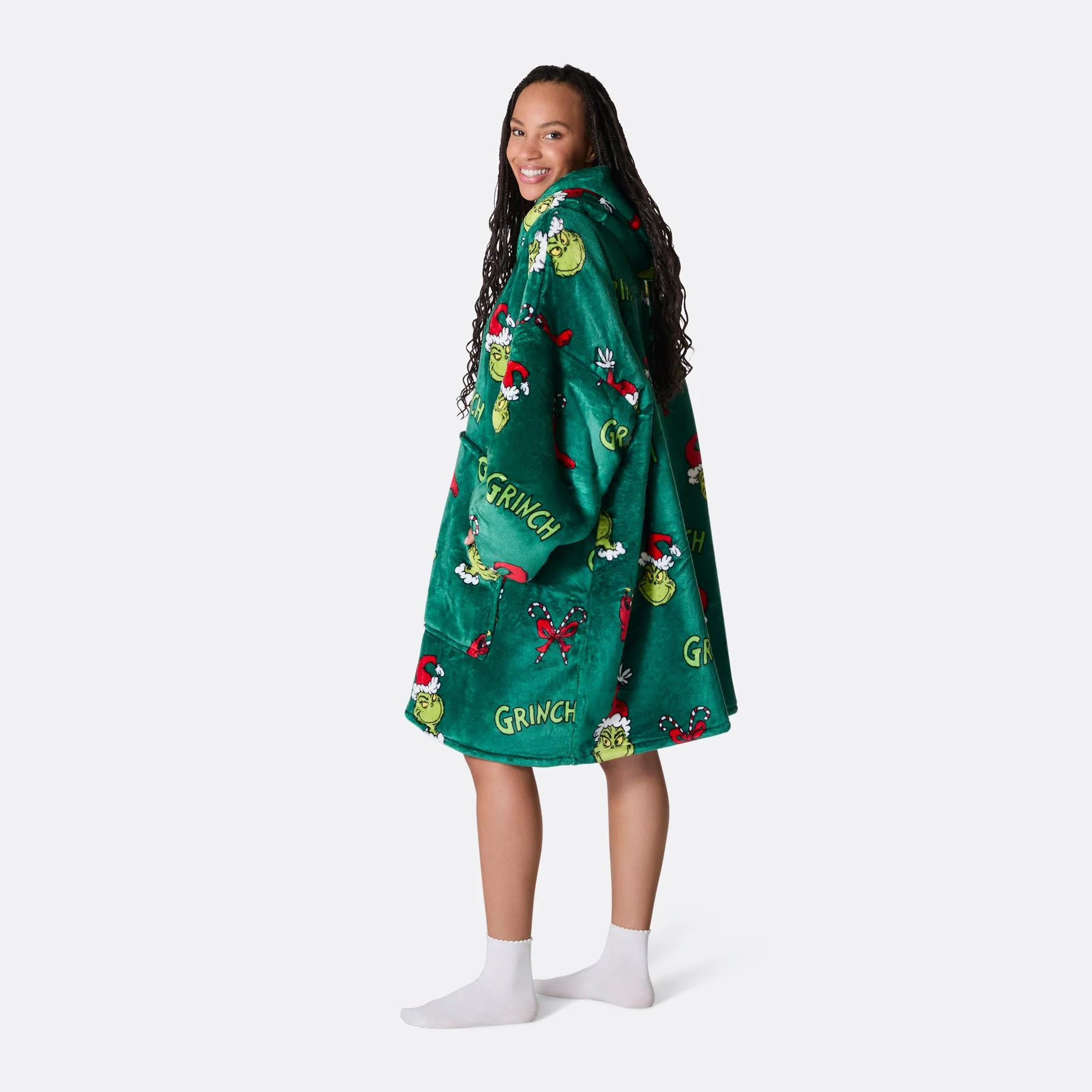 Grüner Der Grinch HappyHoodie - Image 6