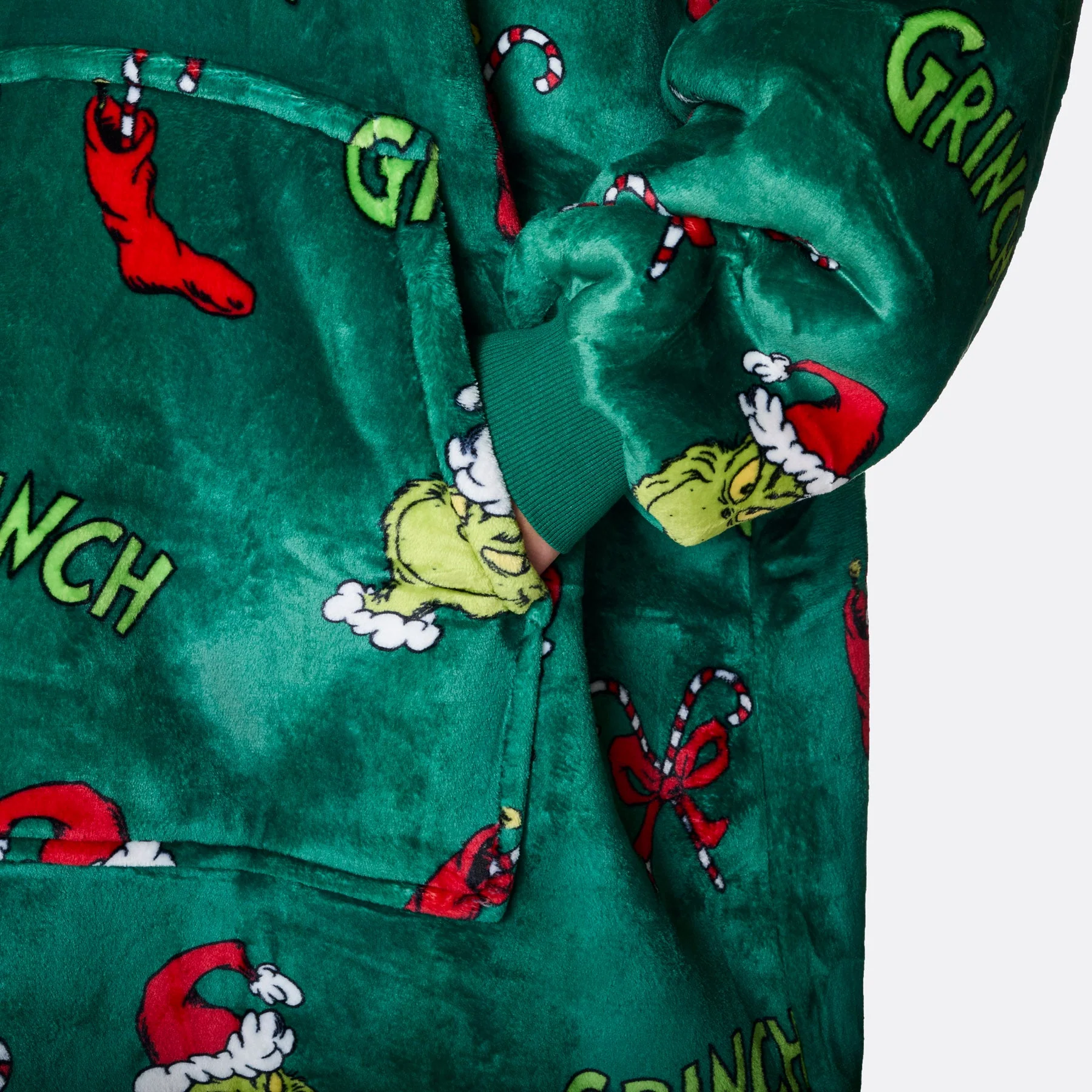 Grüner Der Grinch HappyHoodie - Image 9