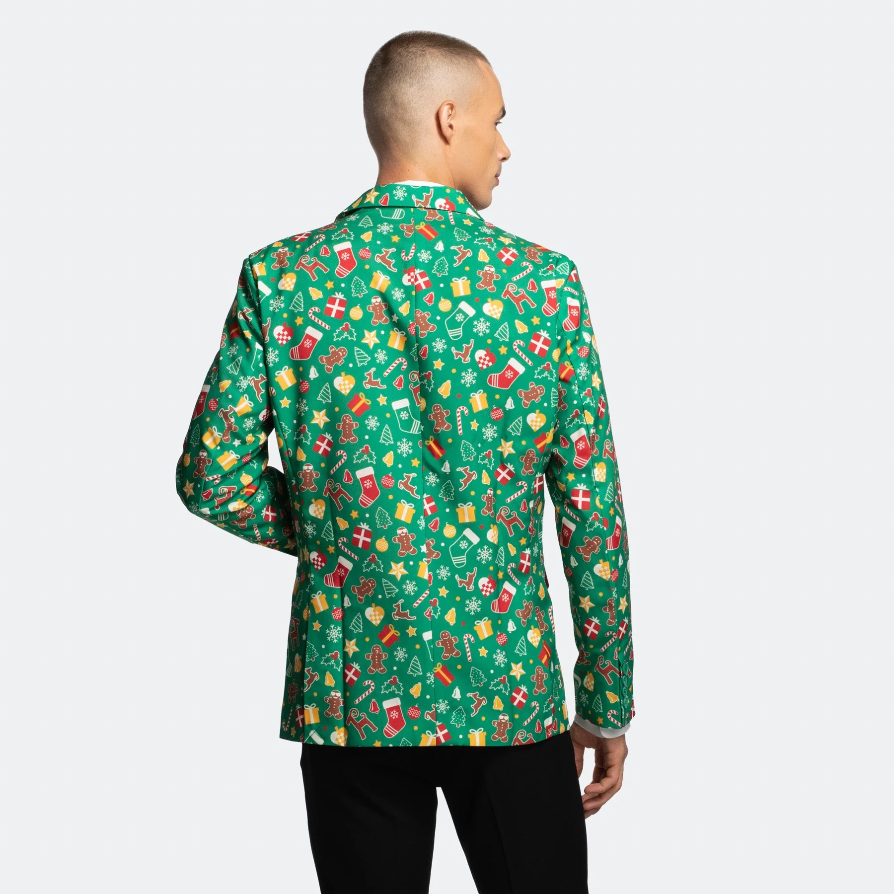 Grüner Weihnachtsblazer - Image 3