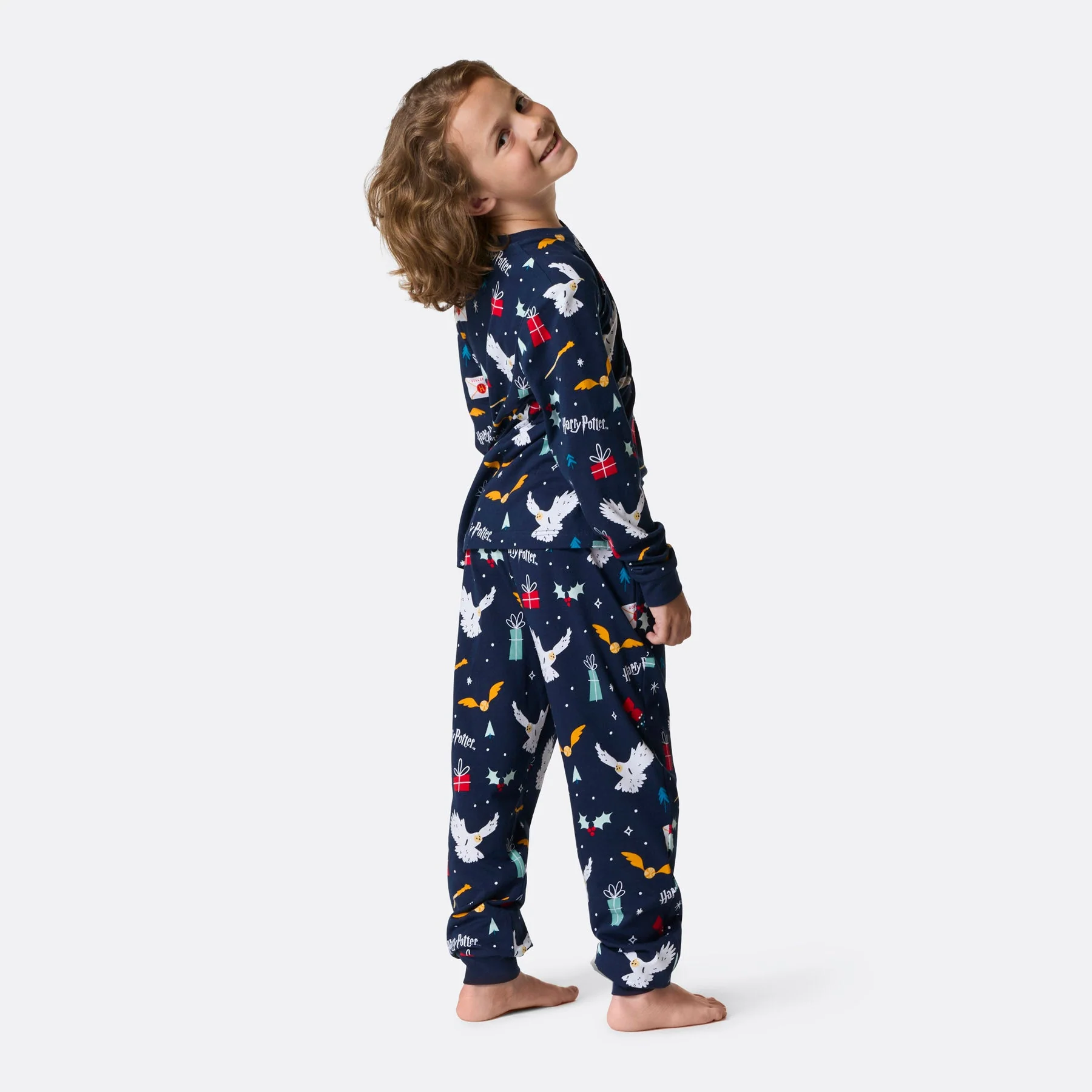 Blauer Harry Potter Pyjama Kinder - Image 3