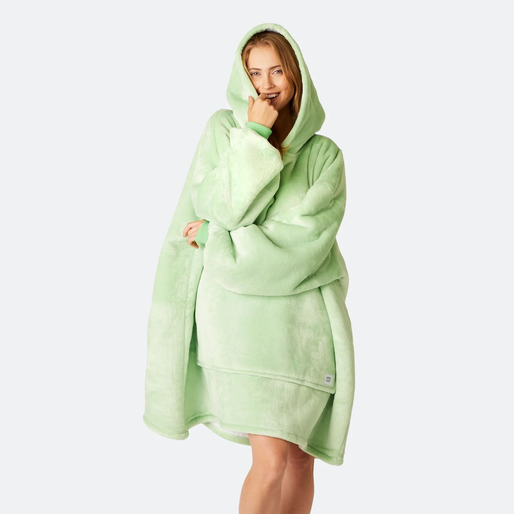 Hellgrüner HappyHoodie - Image 2