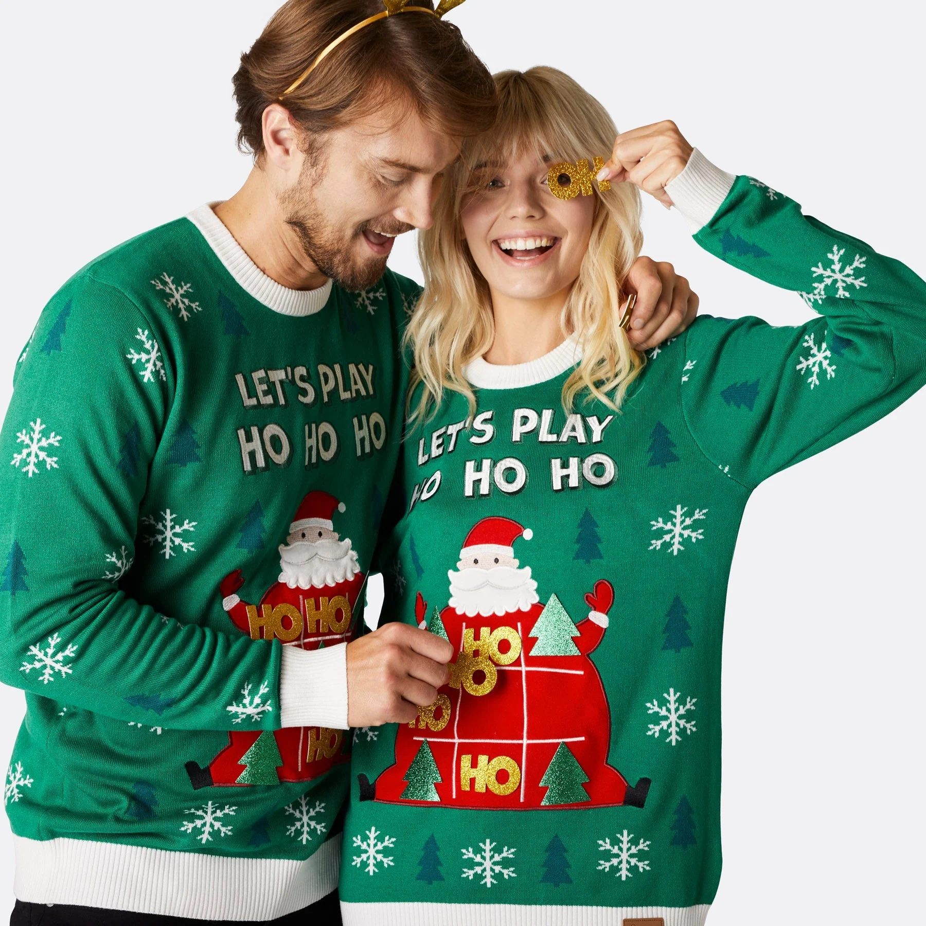 Ho Ho Ho Weihnachtspullover Herren - Image 4