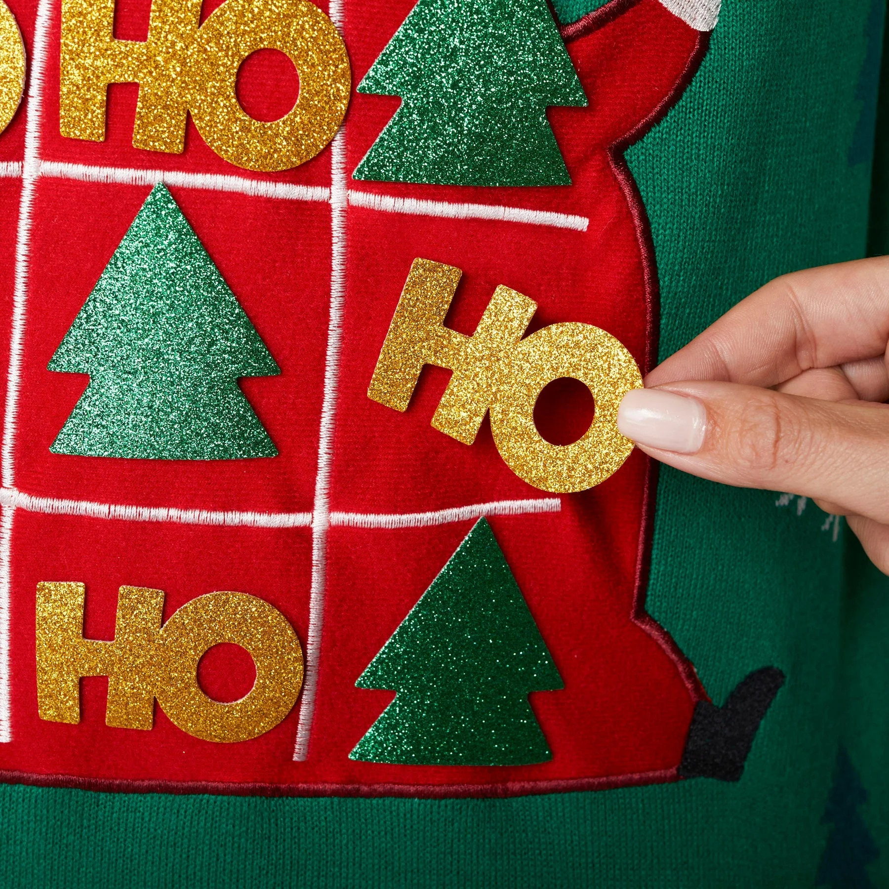 Ho Ho Ho Weihnachtspullover Herren - Image 5