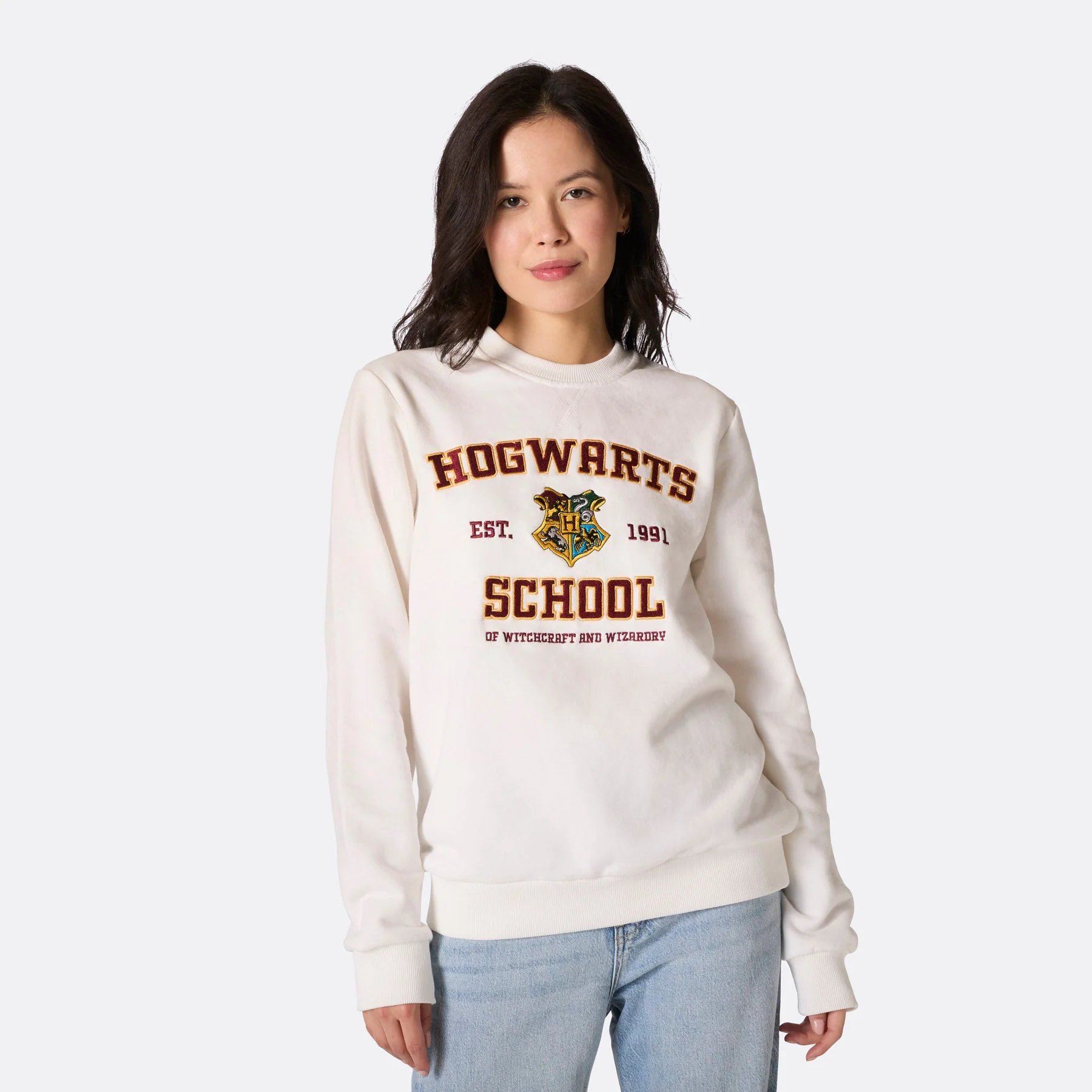 Hogwarts School Weihnachts-Sweatshirt Damen - Image 3