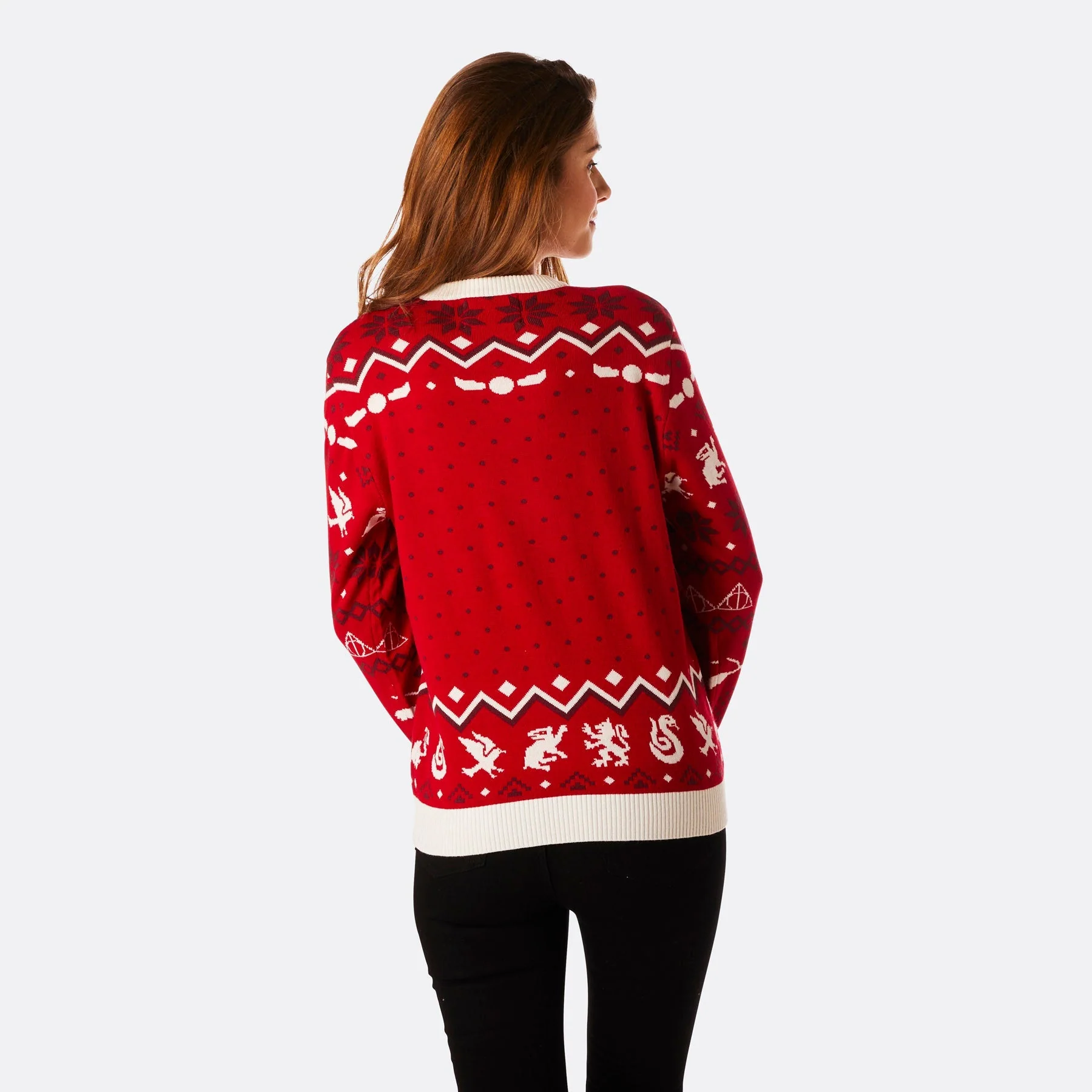 Hogwarts Weihnachtspullover Damen - Image 2