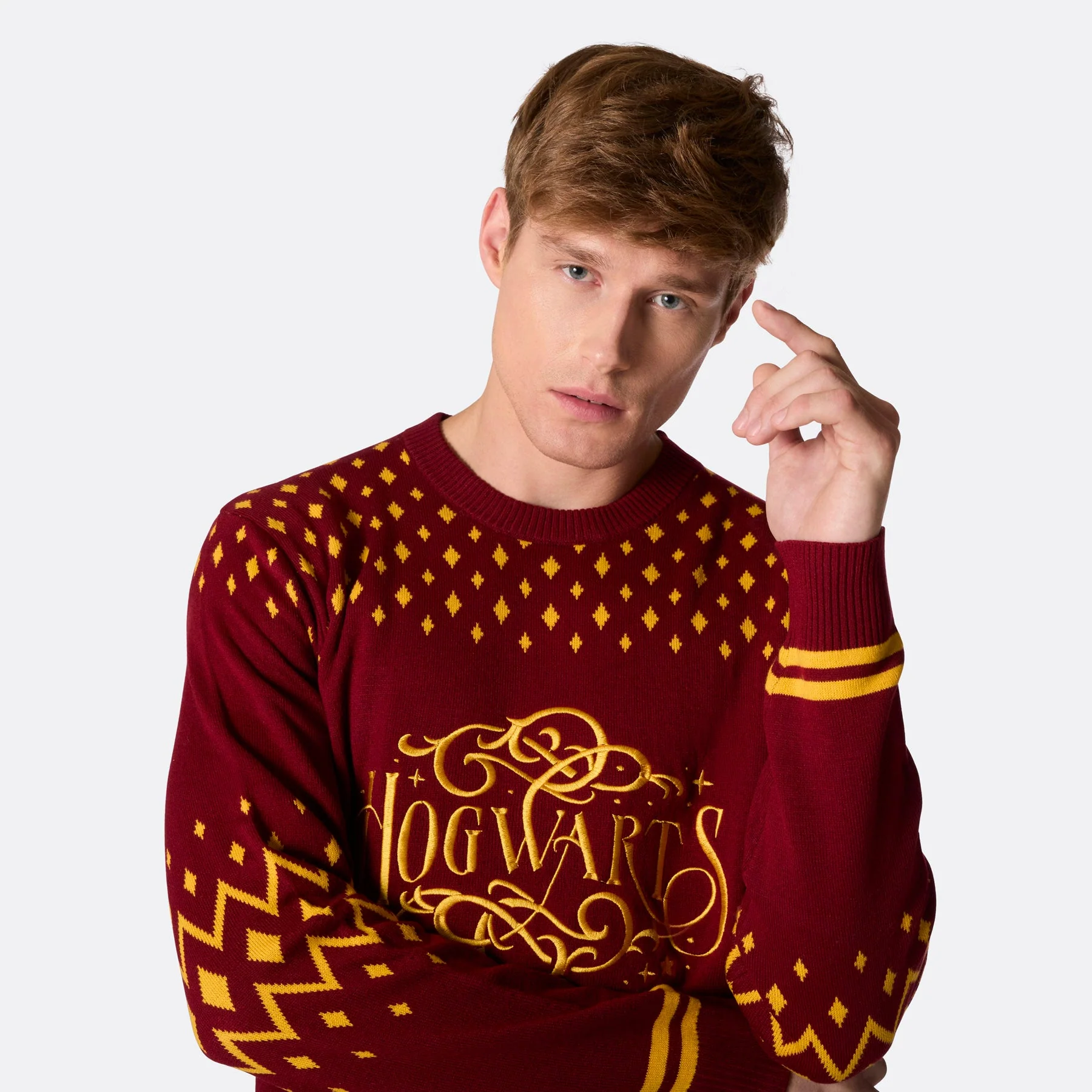 Hogwarts Weihnachtspullover Herren - Image 3