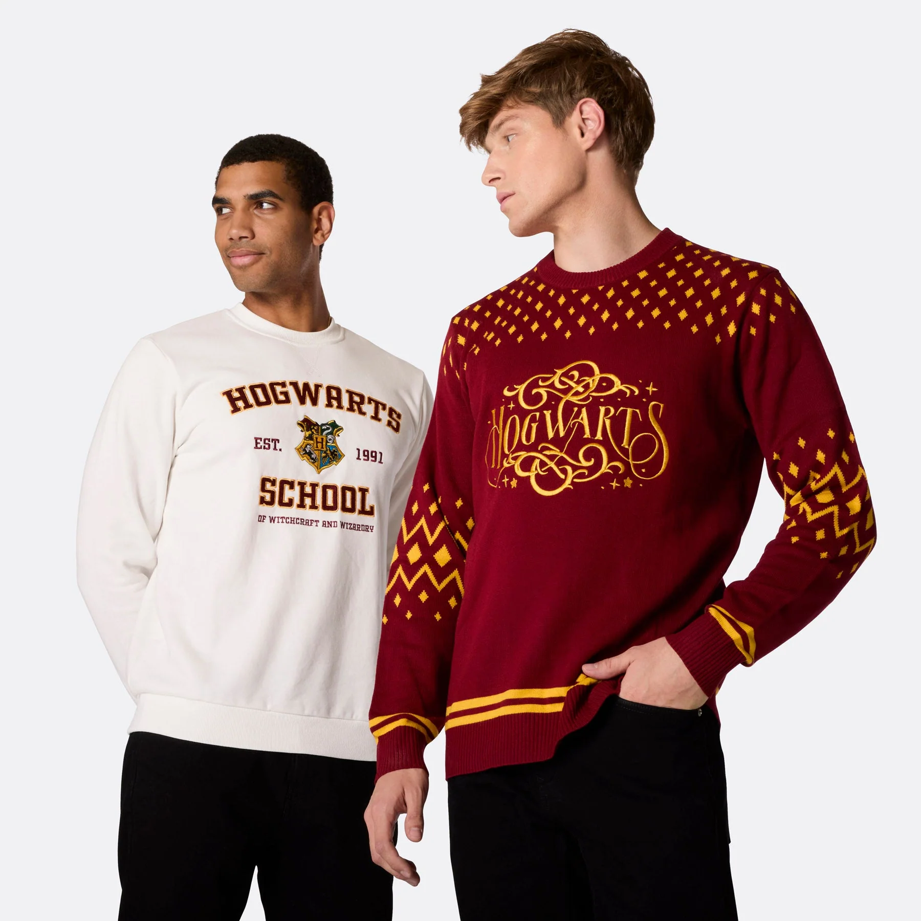 Hogwarts Weihnachtspullover Herren - Image 4