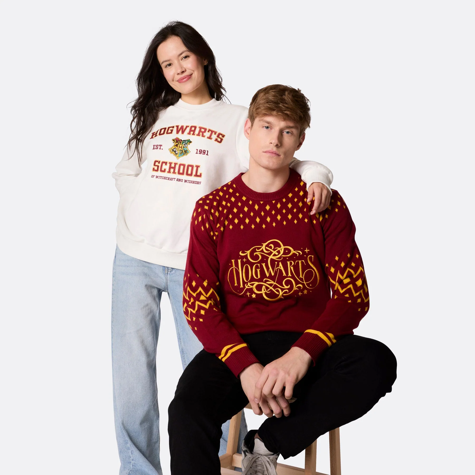 Hogwarts Weihnachtspullover Herren - Image 6