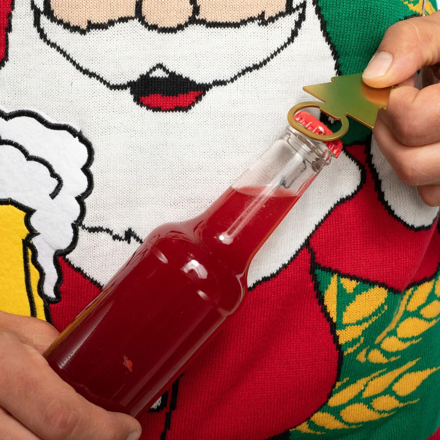 Hol Mir Mal Ein Bier Weihnachtspullover Damen - Image 4
