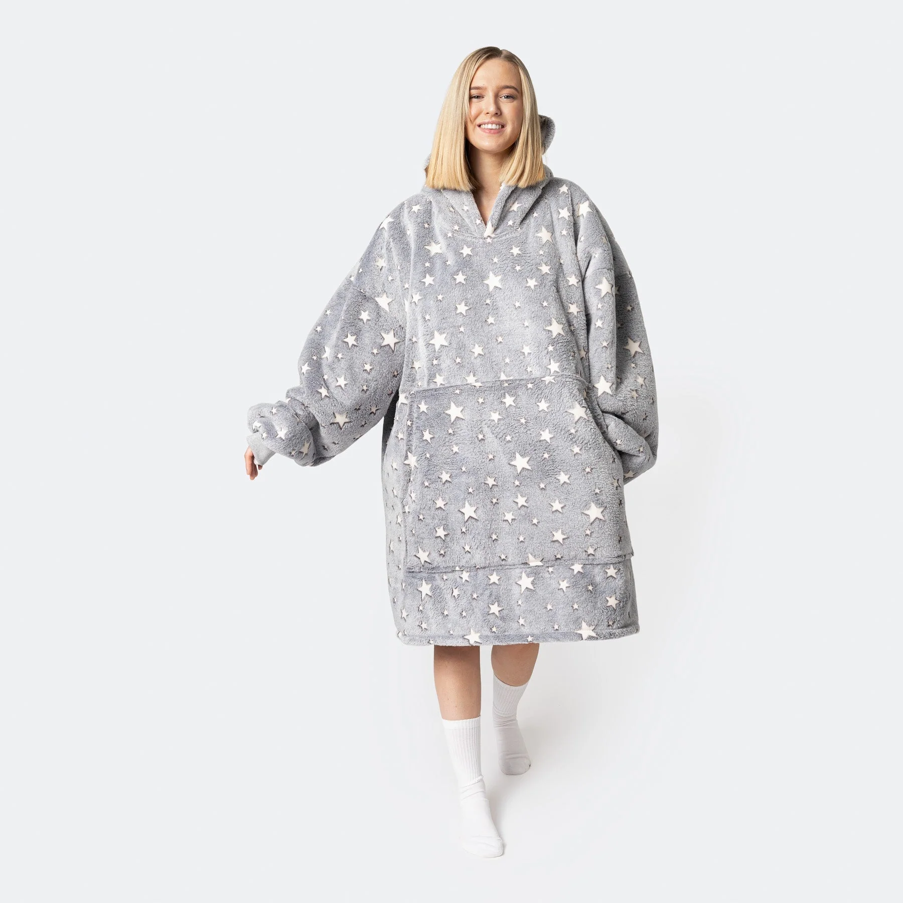 Graue Sterne HappyHoodie - Image 3