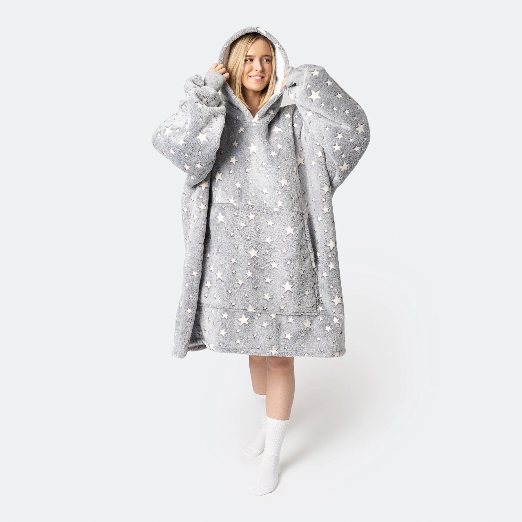 Graue Sterne HappyHoodie - Image 4
