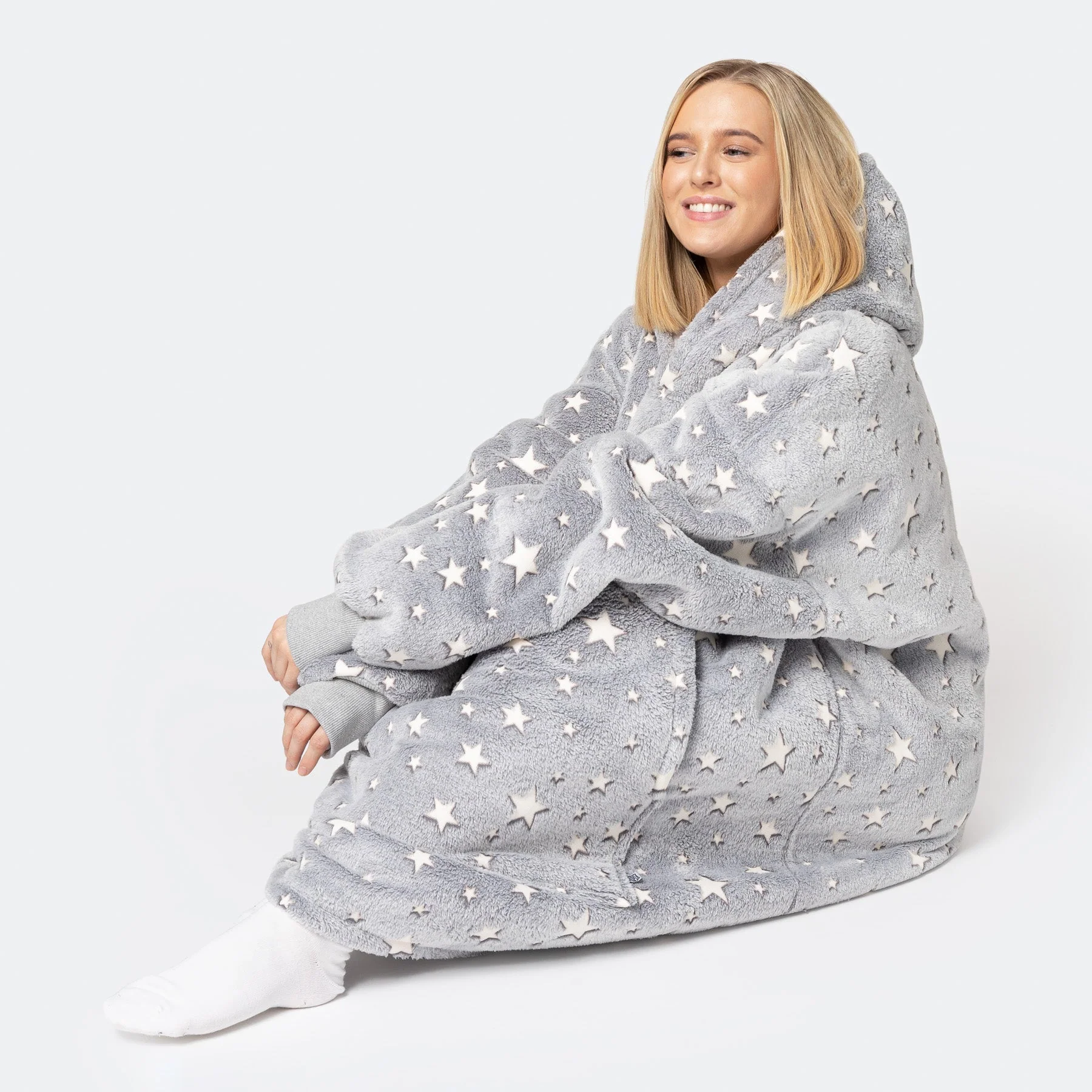 Graue Sterne HappyHoodie - Image 5
