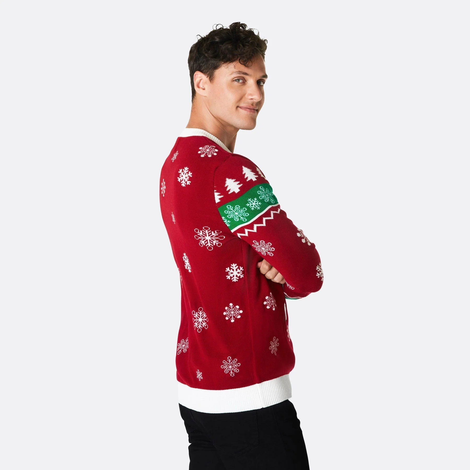 I'm Sexy And I Snow It Weihnachtspullover Herren - Image 3