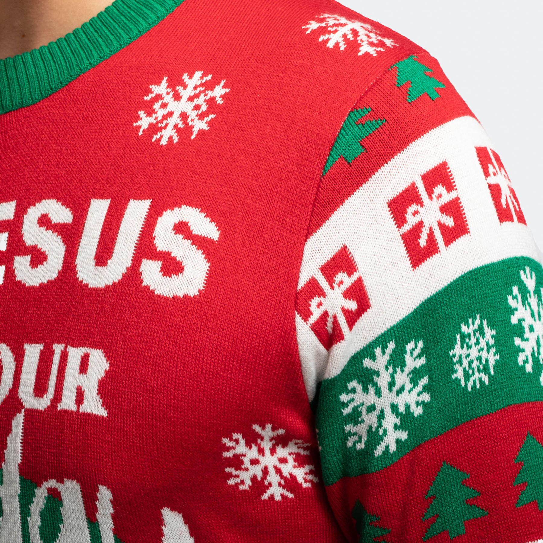 Go Jesus, it´s Your Birthday! Weihnachtspullover Herren - Image 5