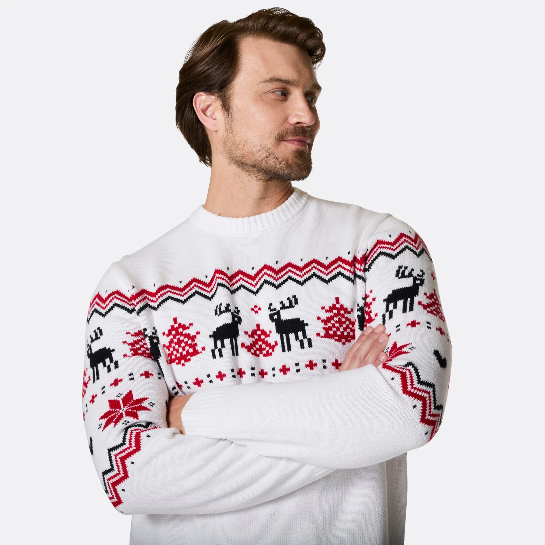 Klassischer Weihnachtspullover Herren - Image 3