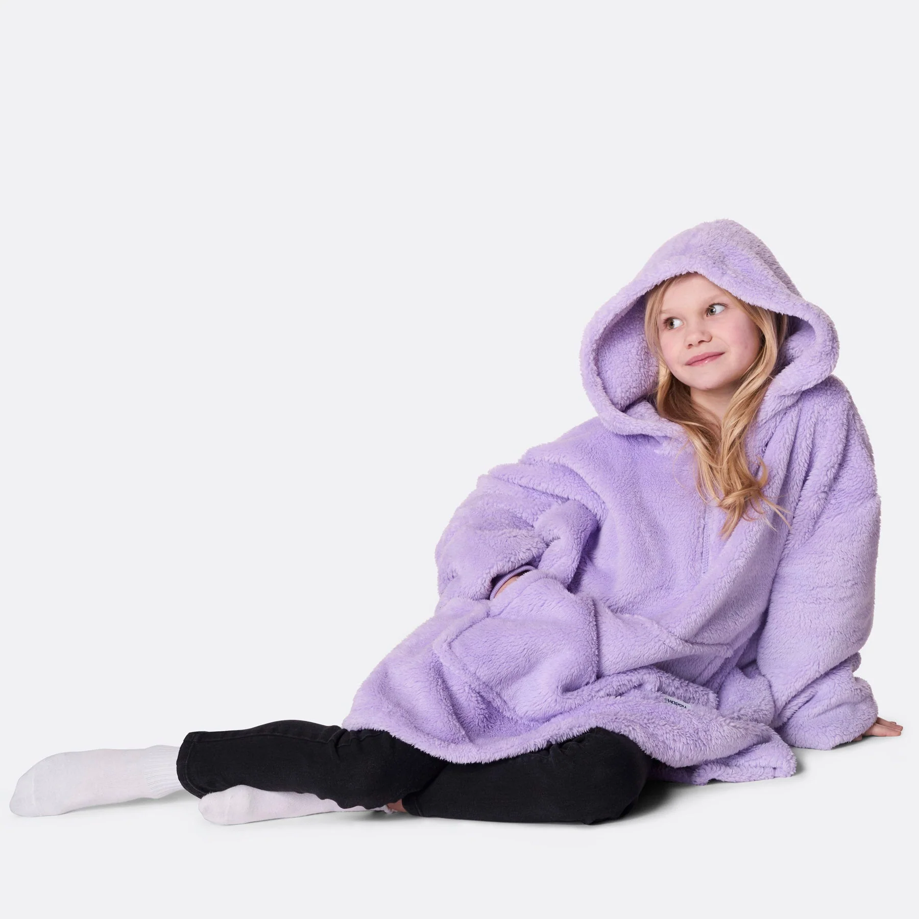 Lavendel Teddy HappyHoodie Kinder - Image 3