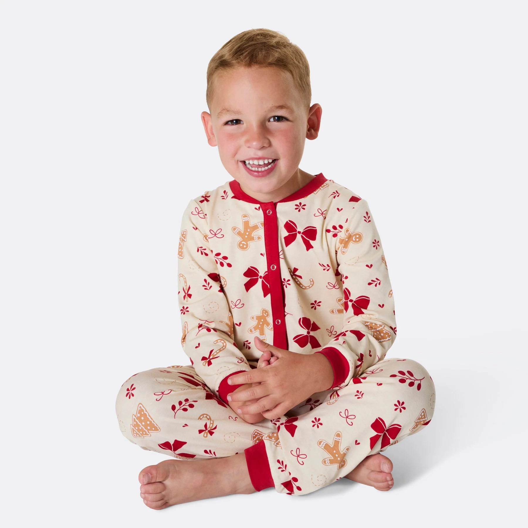 Lebkuchen Overall Weihnachtspyjama Kinder - Image 2