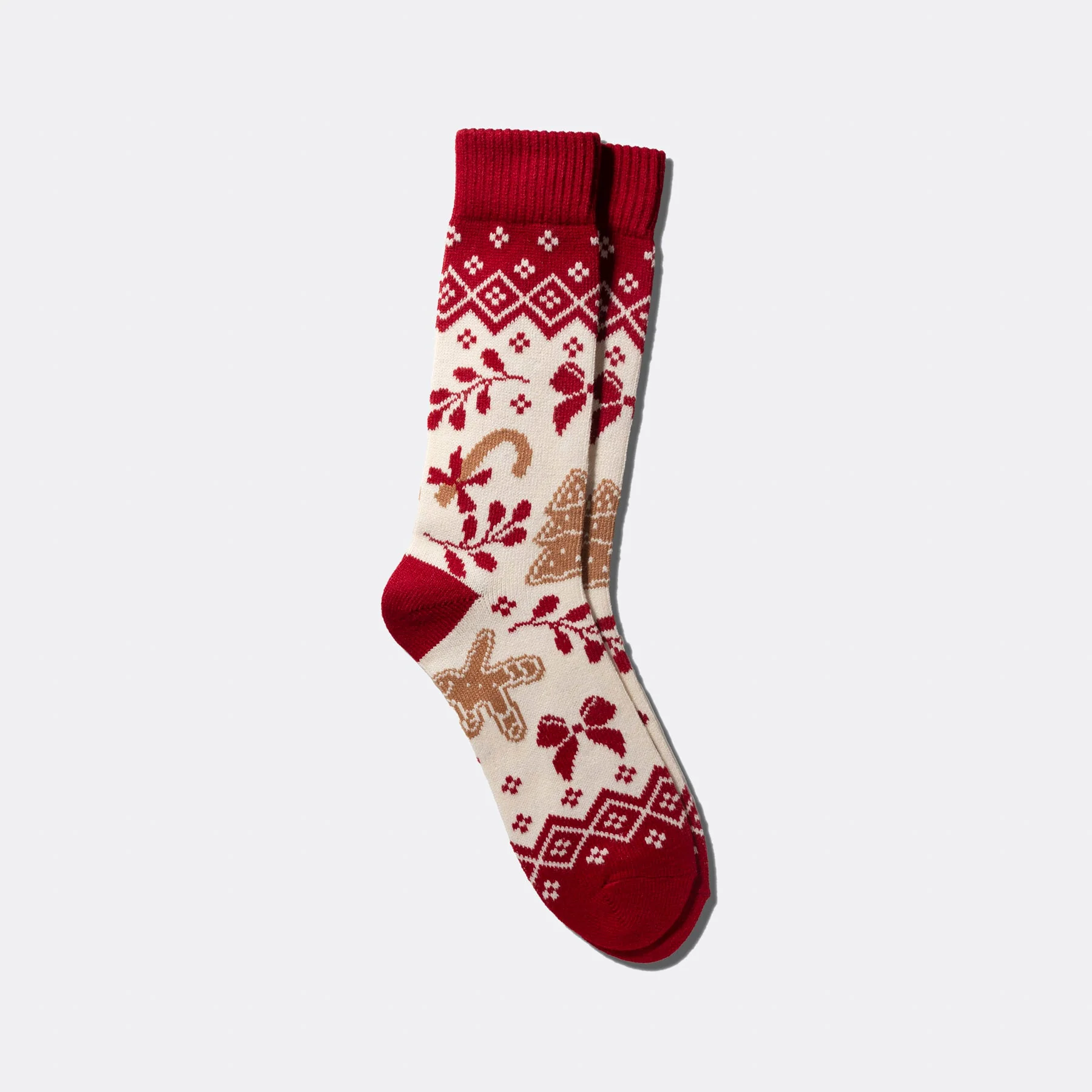 Lebkuchen Weihnachts-Stricksocken - Image 2