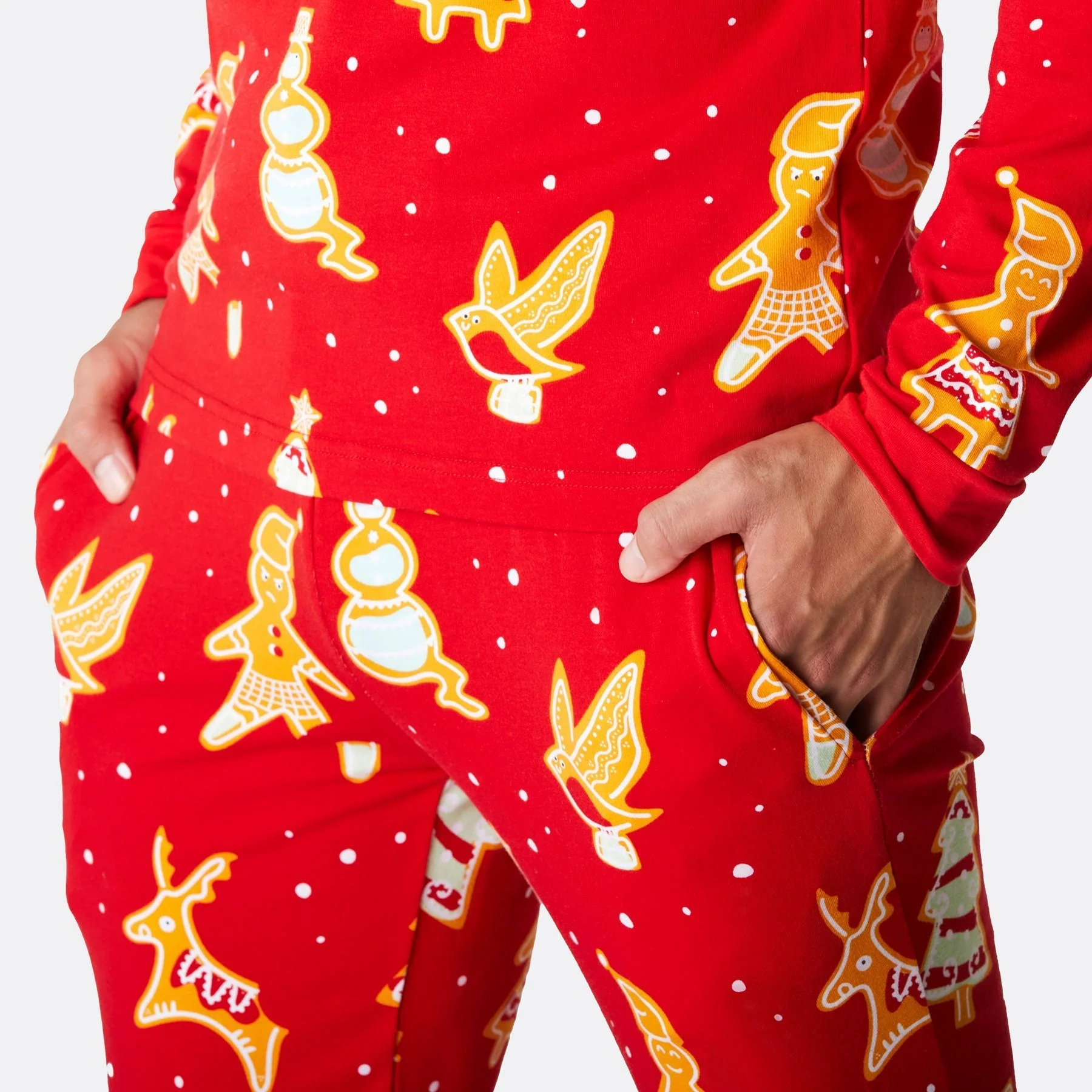 Lebkuchen Weihnachtspyjama Herren - Image 5