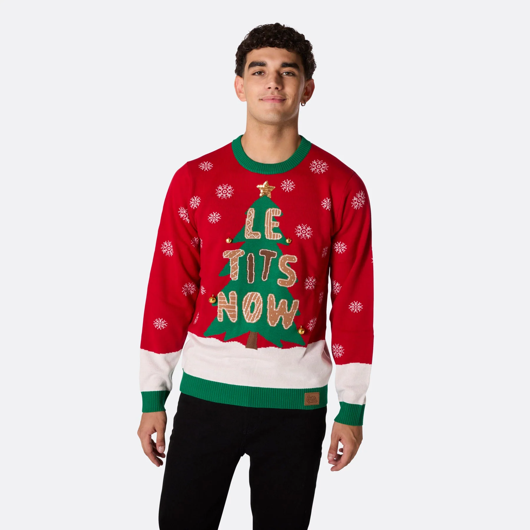 Let It Snow Weihnachtspullover Herren - Image 2