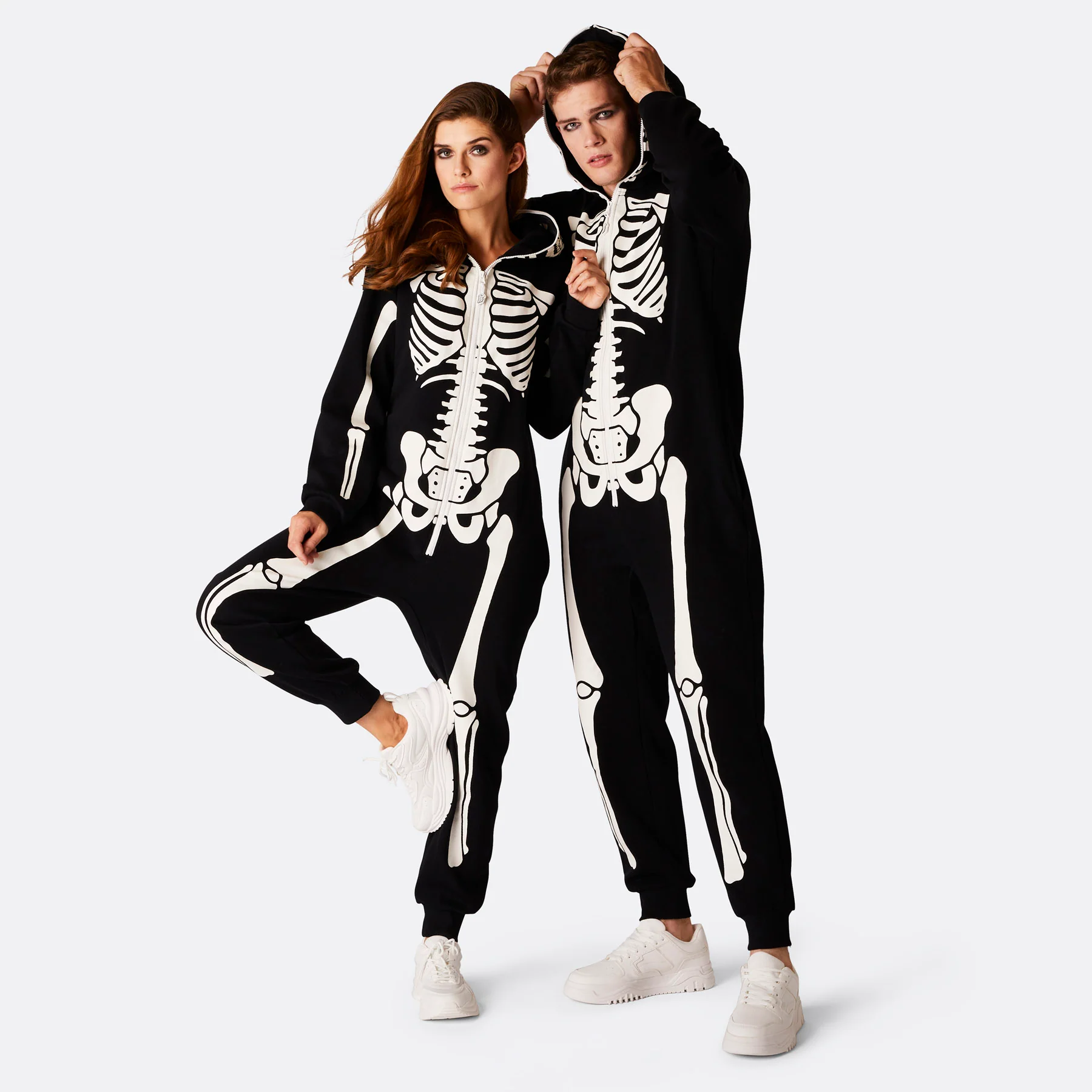 Skelett Halloween Onesie Herren - Image 4