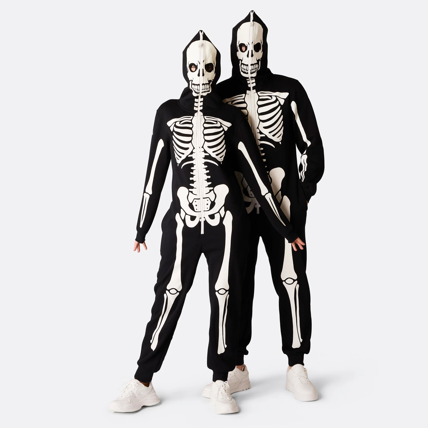 Skelett Halloween Onesie Herren - Image 5