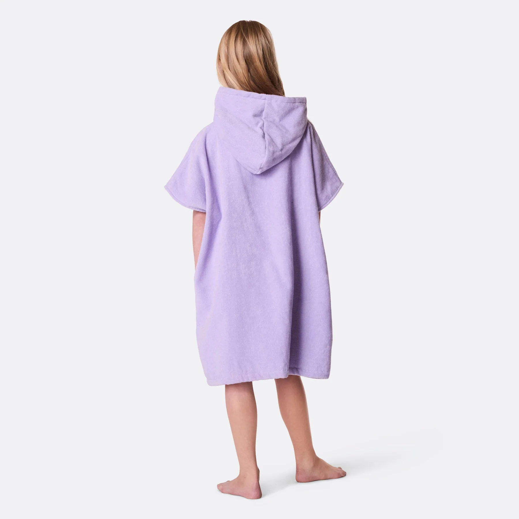 Lila Badeponcho Kinder - Image 3