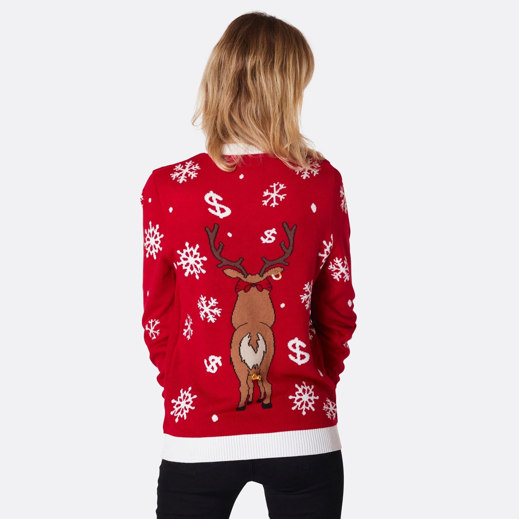 Make It Rein Weihnachtspullover Damen - Image 3