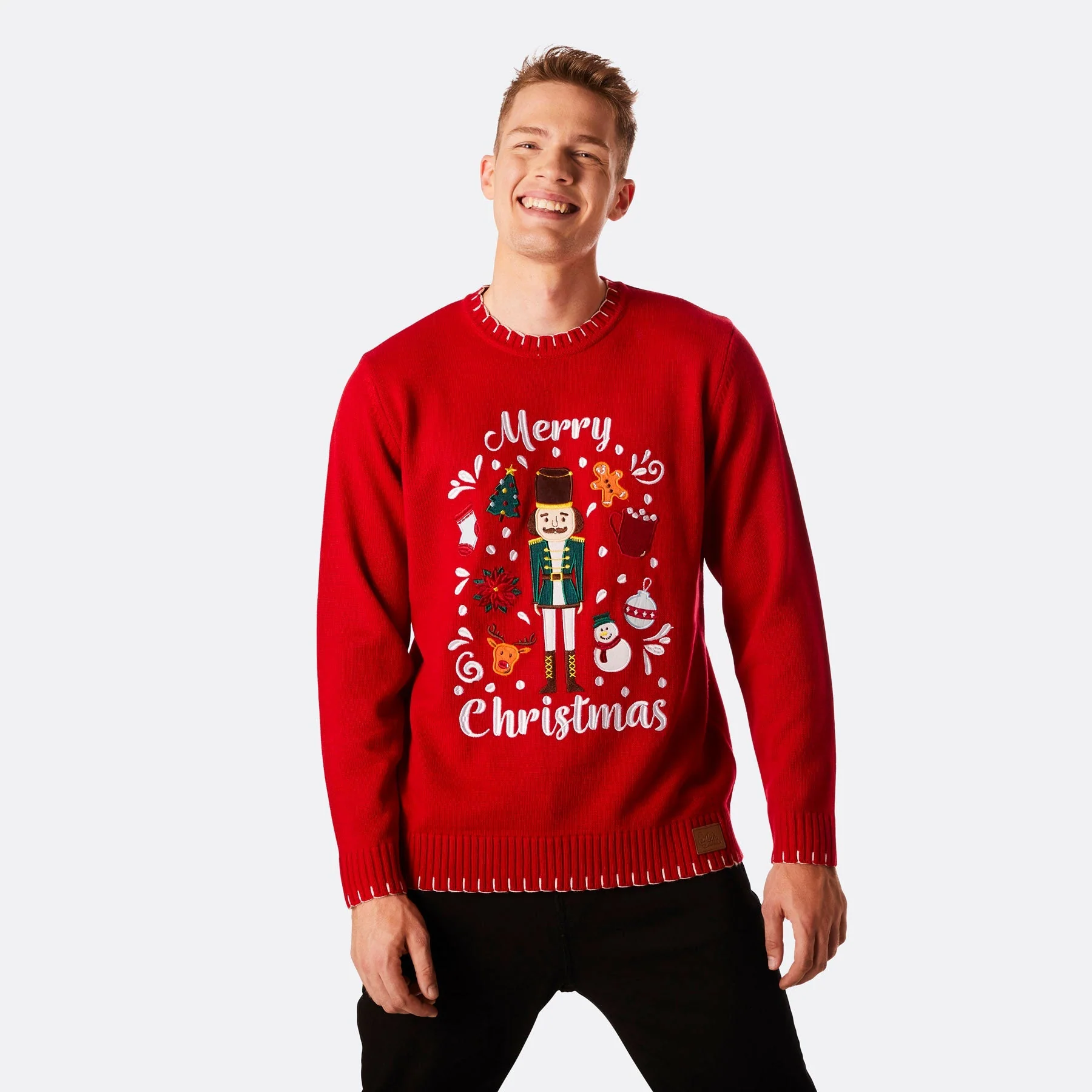 Merry Christmas Weihnachtspullover Herren - Image 2