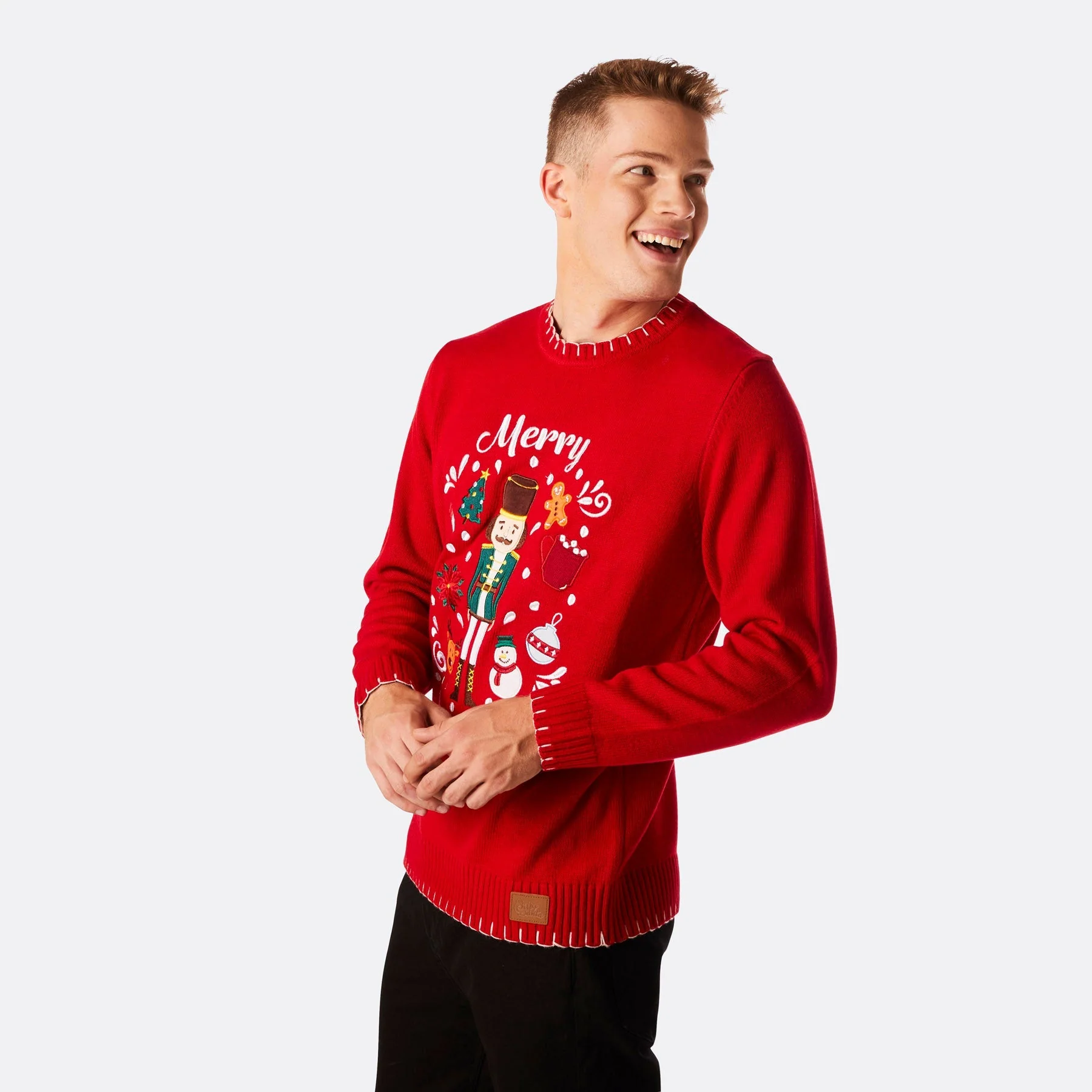 Merry Christmas Weihnachtspullover Herren - Image 3