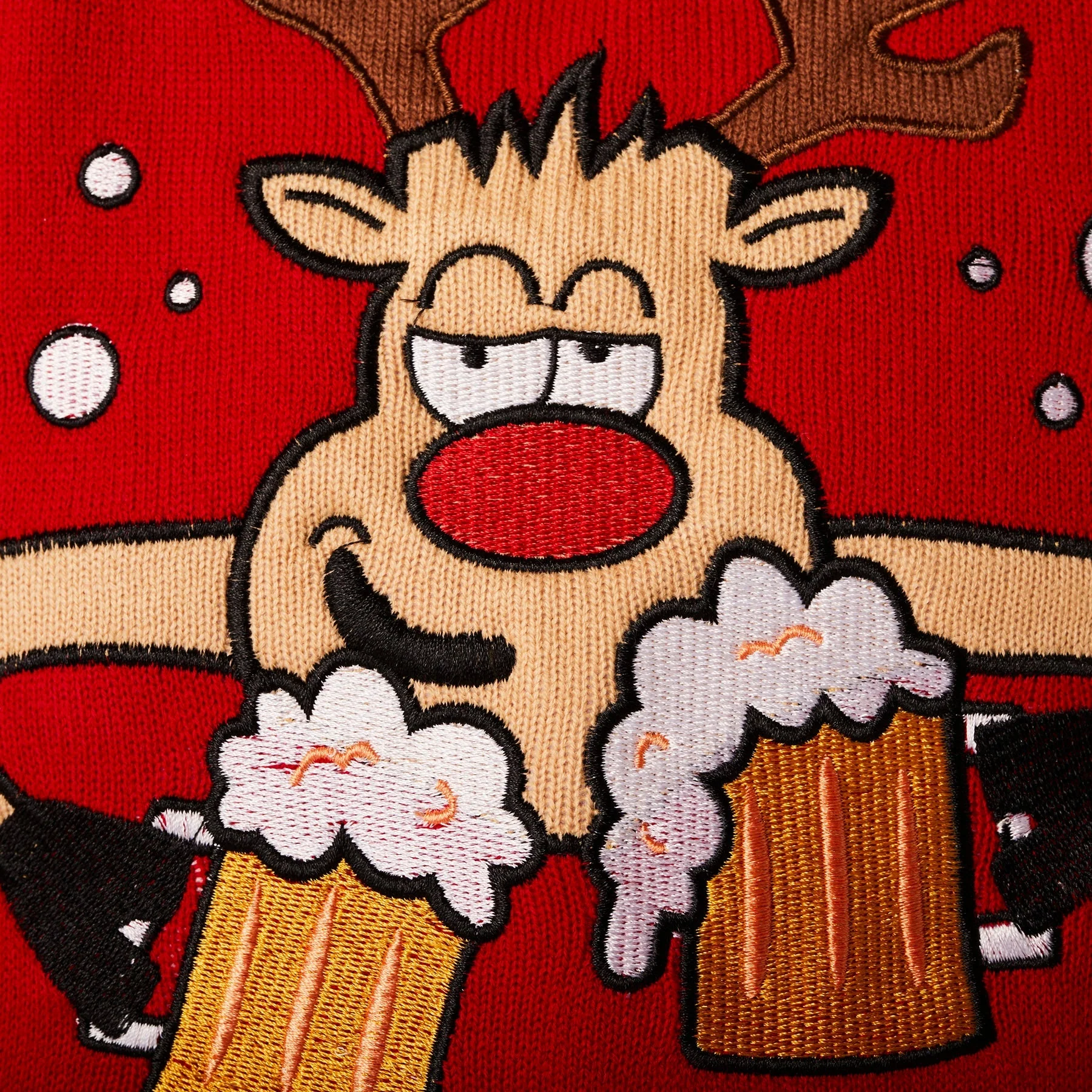 Merry Drunk Weihnachtspullover Herren - Image 5