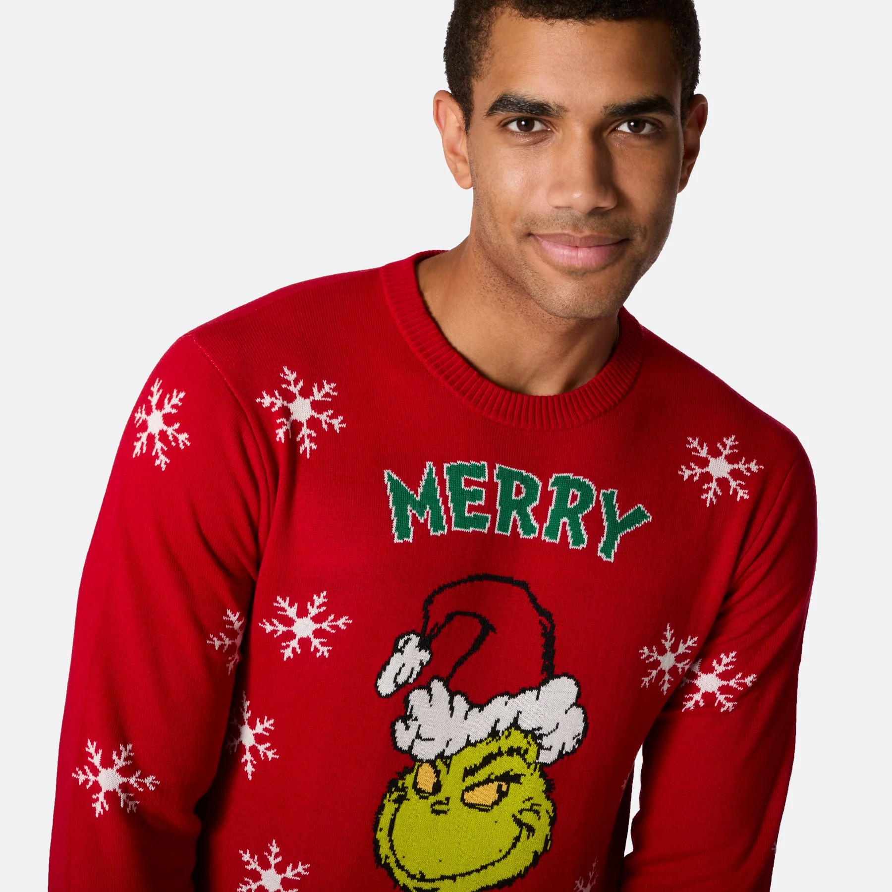 Merry Grinchmas Weihnachtspullover Herren - Image 5