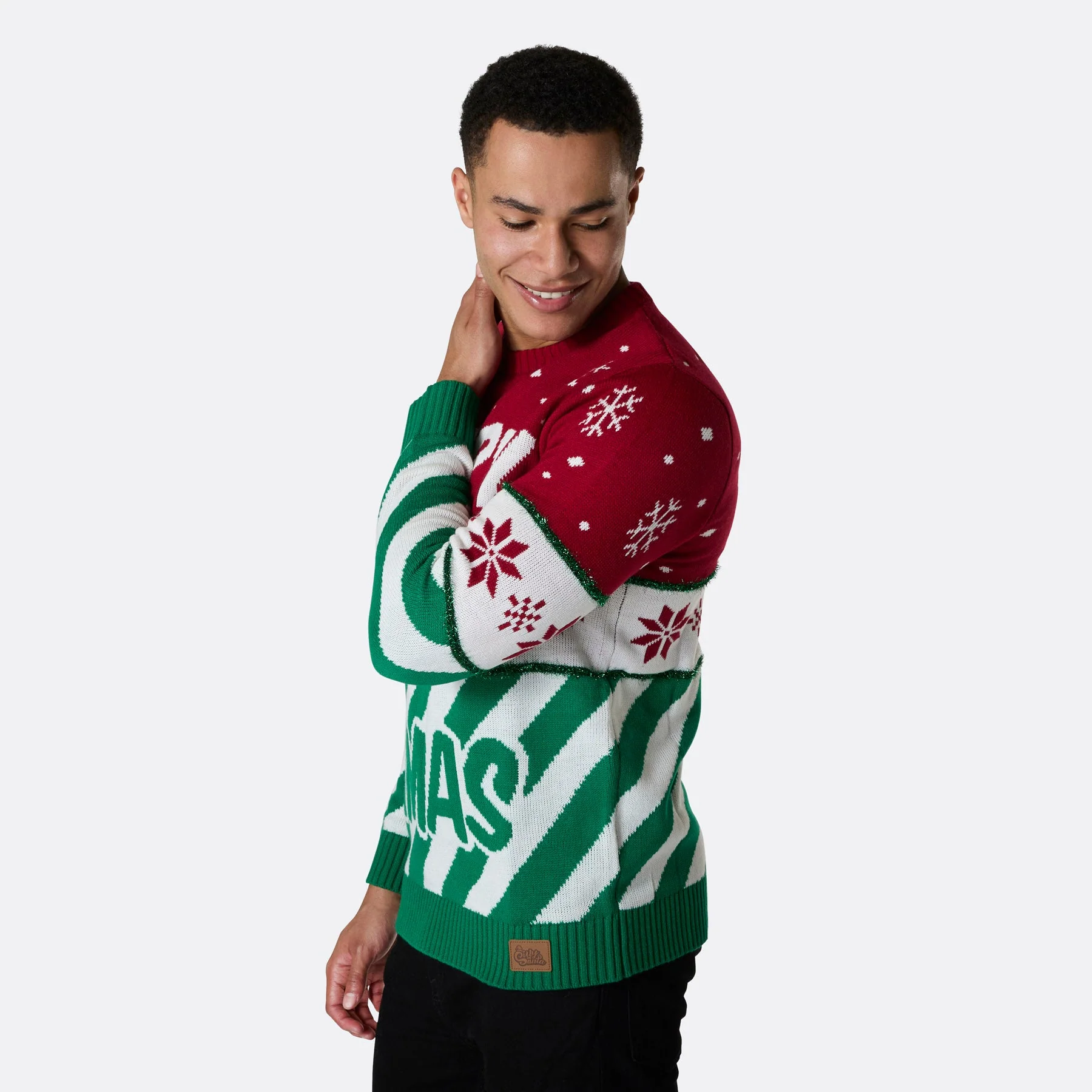 Merry Xmas Weihnachtspullover Herren - Image 3