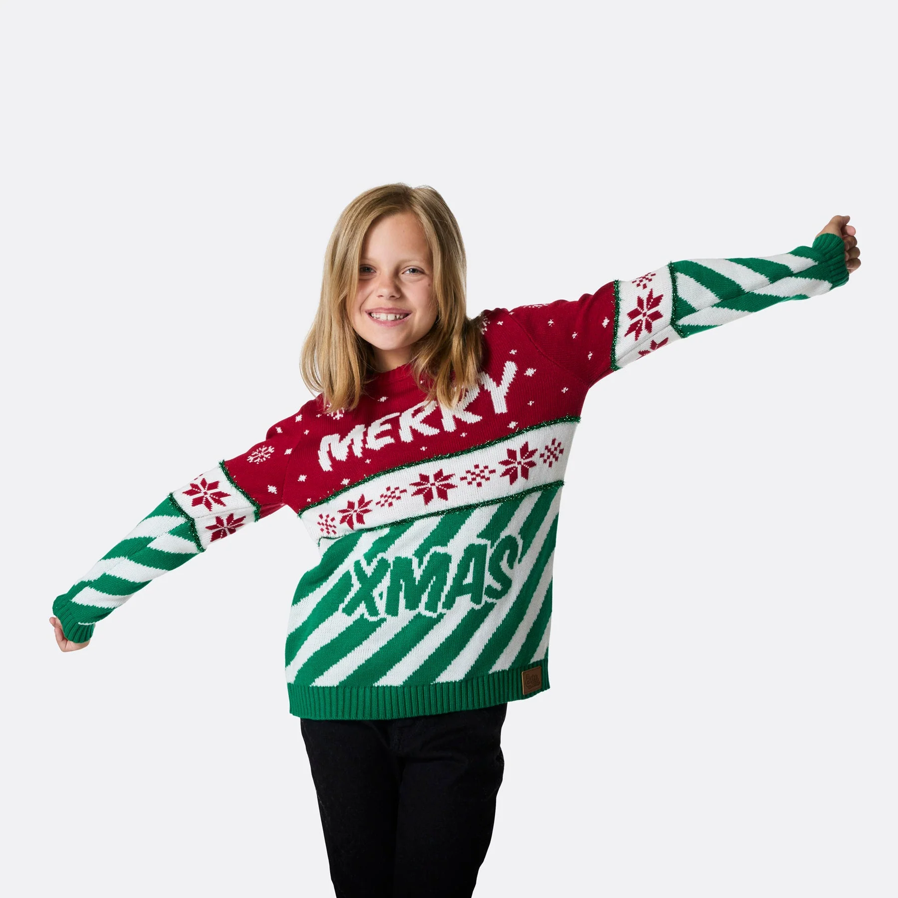 Merry Xmas Weihnachtspullover Kinder - Image 2
