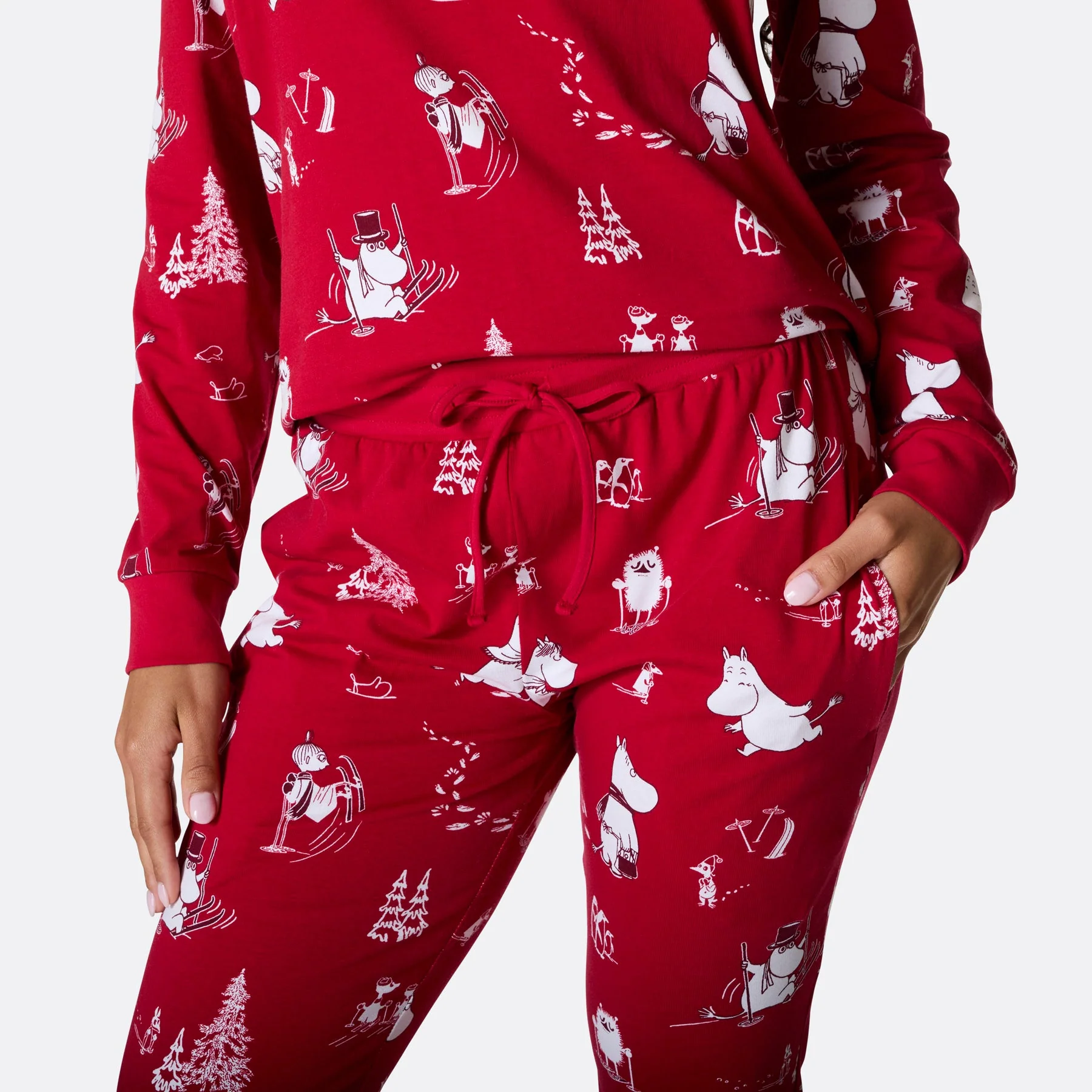 Mumins Weihnachtspyjama Damen - Image 5