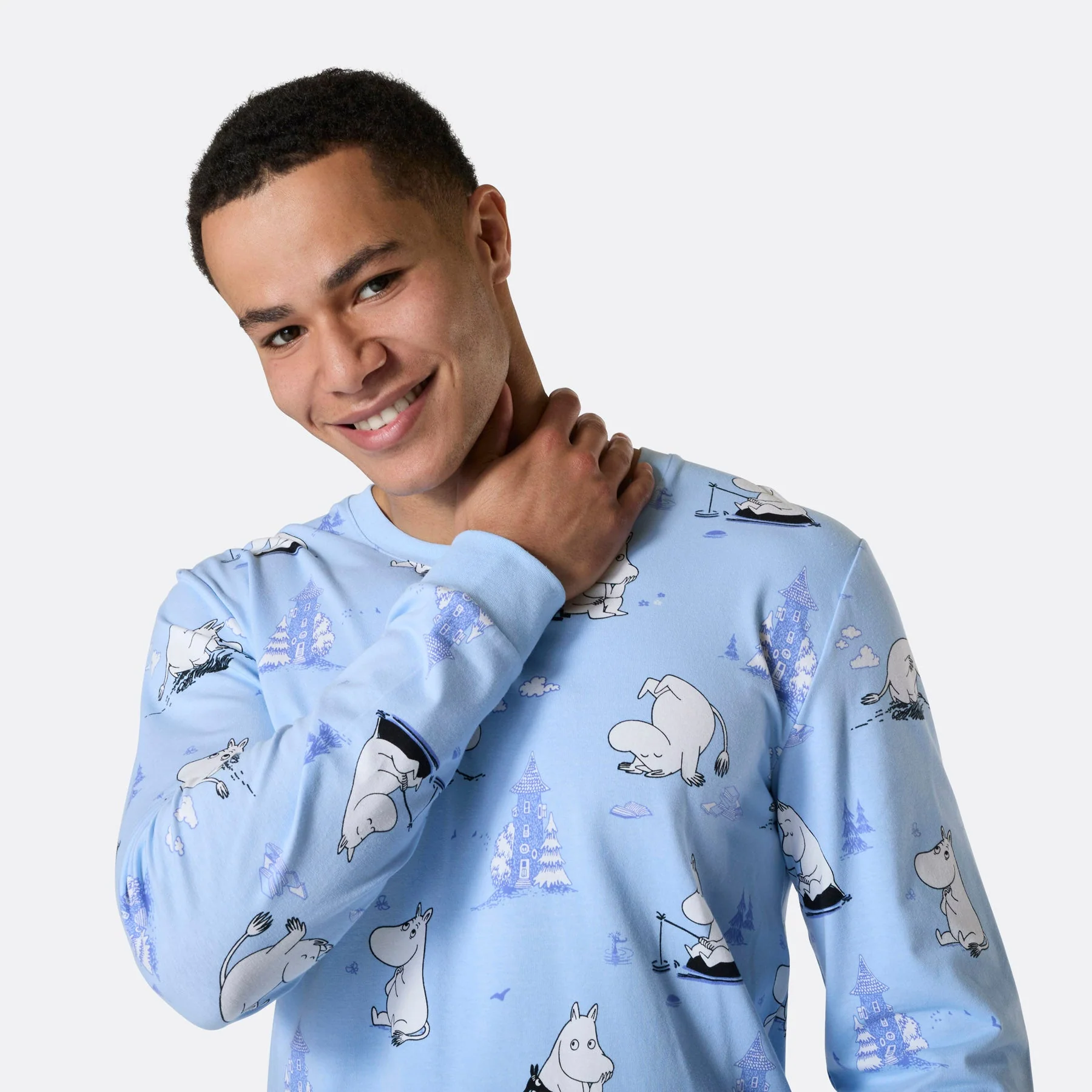 Mumintroll Pyjama Herren - Image 3