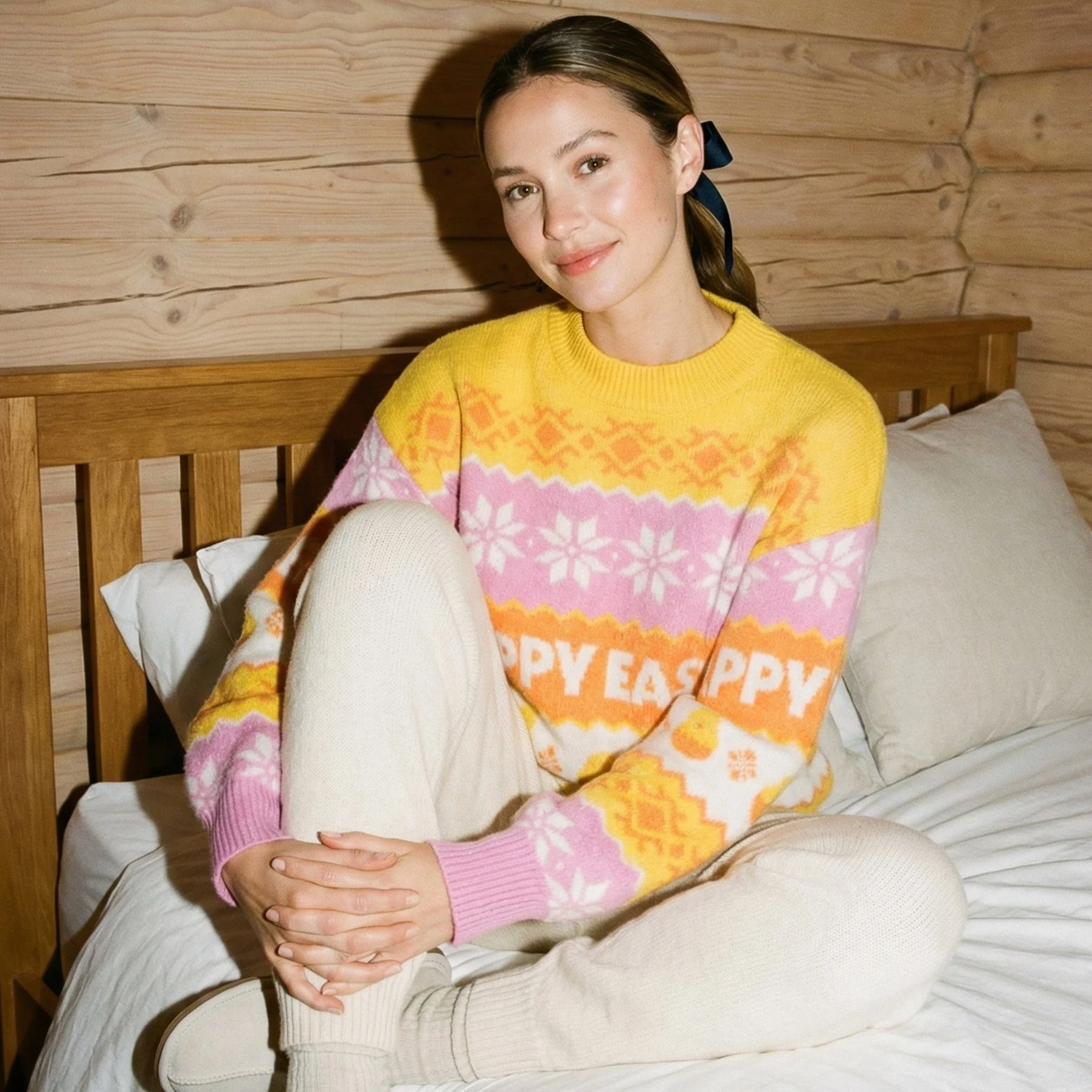 Oversized Osterpullover Damen