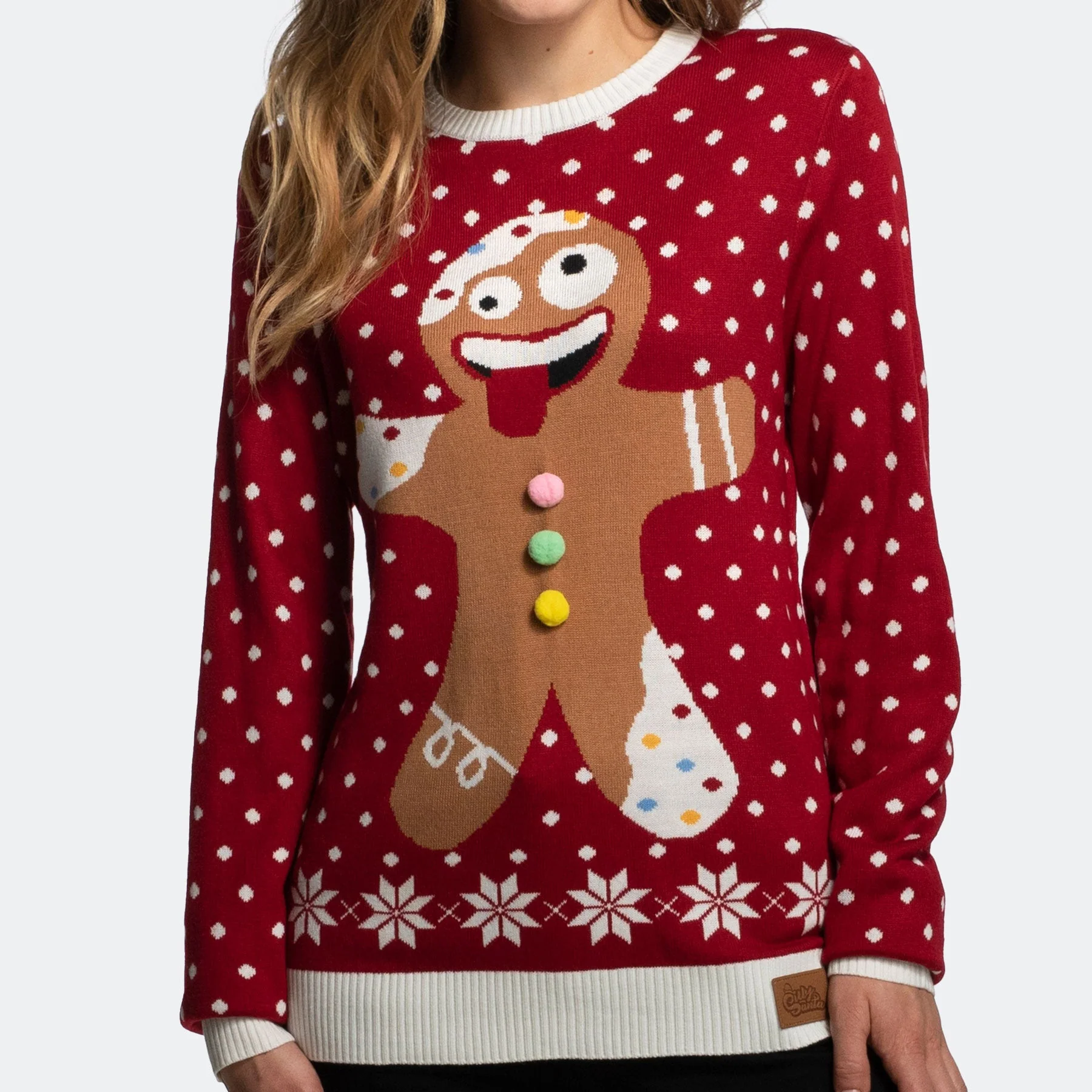 Lebkuchen Weihnachtspullover Damen - Image 6