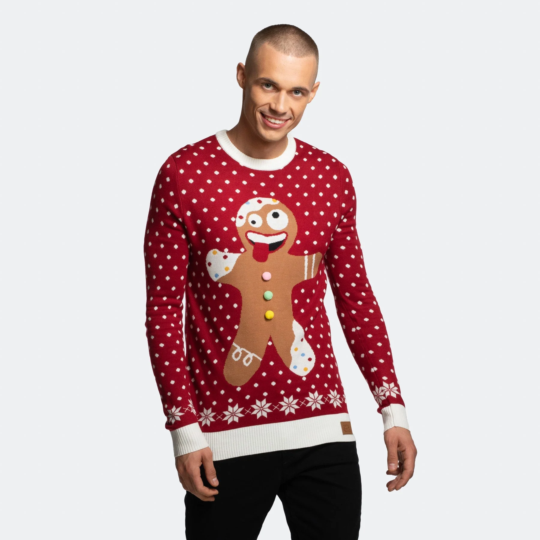 Lebkuchen Weihnachtspullover Herren - Image 2