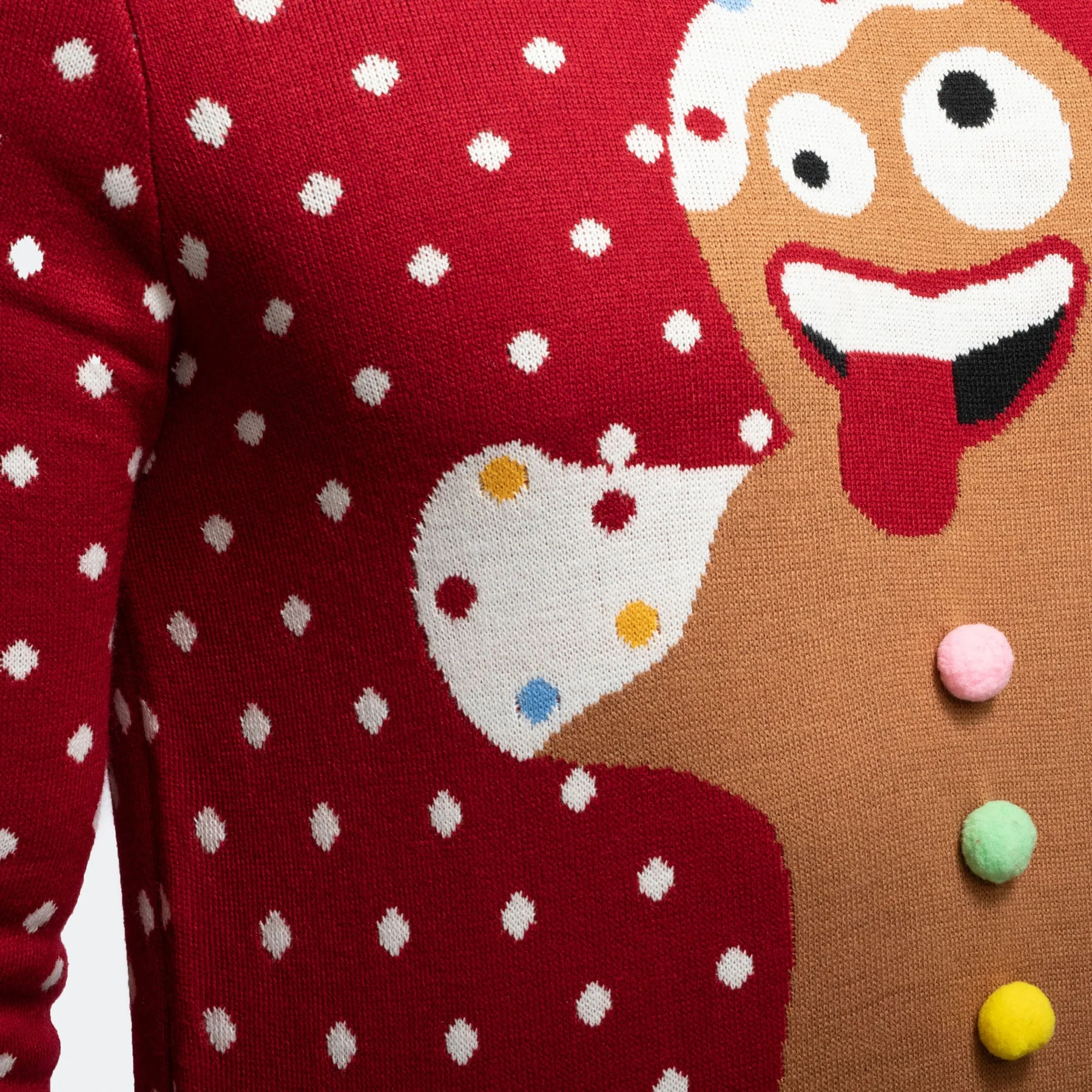Lebkuchen Weihnachtspullover Herren - Image 4