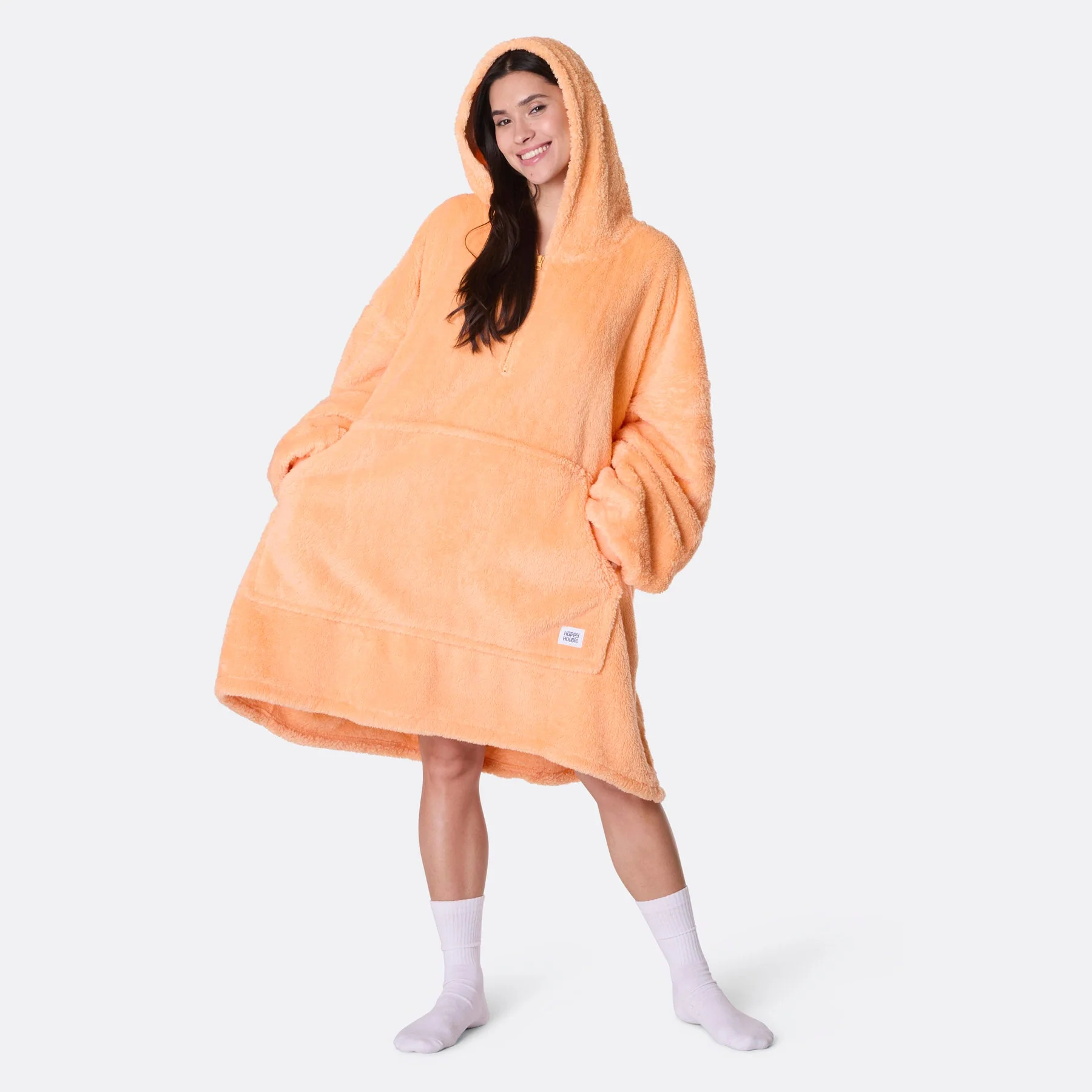 Pfirsich Teddy HappyHoodie