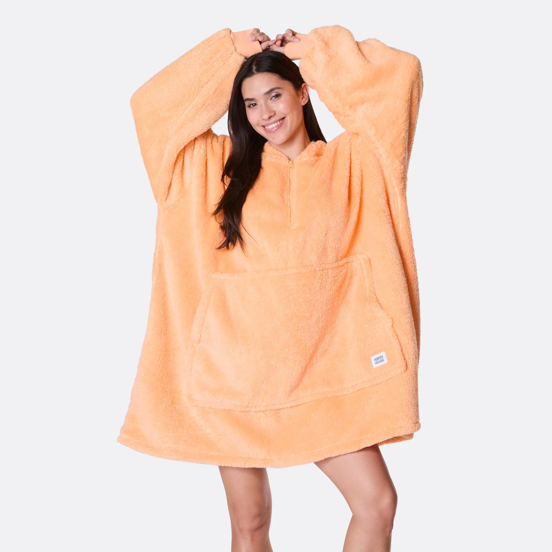 Pfirsich Teddy HappyHoodie - Image 6
