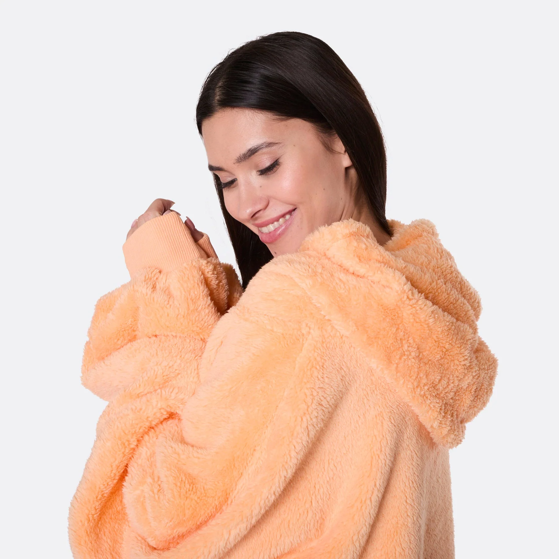 Pfirsich Teddy HappyHoodie - Image 7