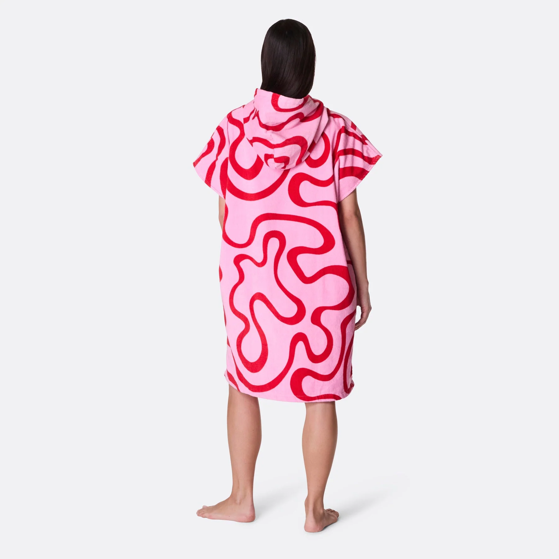 Pinke Wellen Badeponcho - Image 8