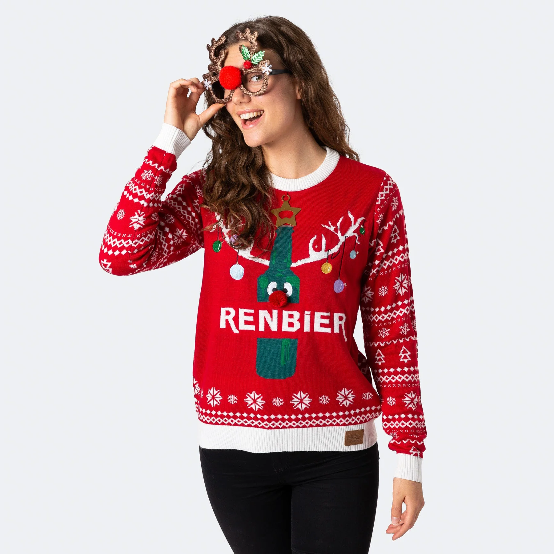 Renbier Weihnachtspullover Damen - Image 2