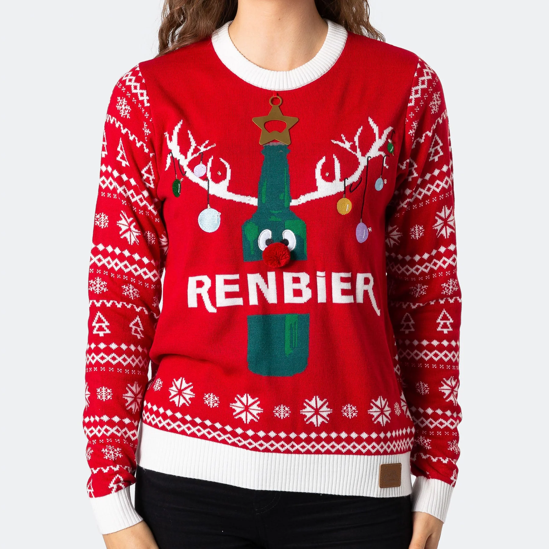 Renbier Weihnachtspullover Damen - Image 6