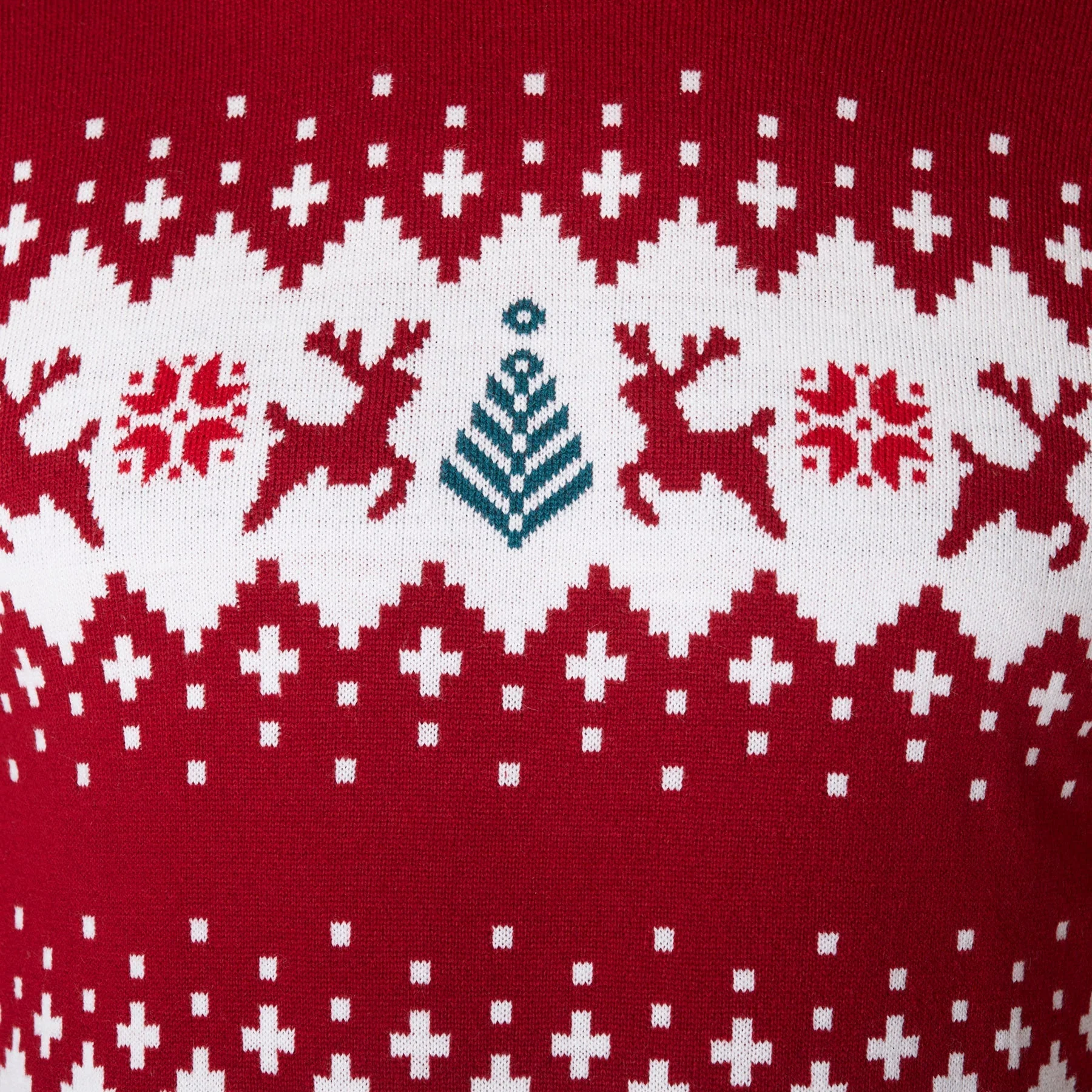 Rollkragen Weihnachtspullover Damen - Image 5