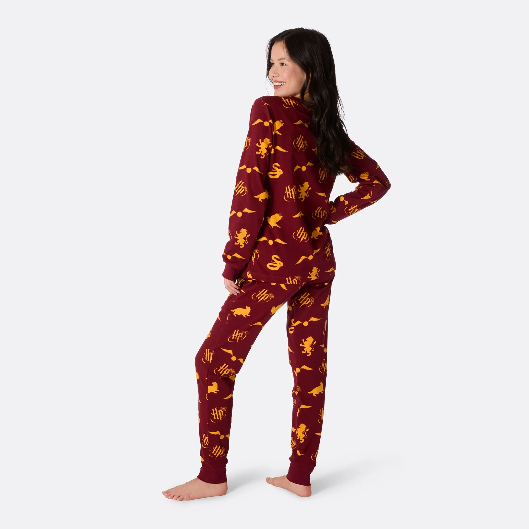 Roter Harry Potter Pyjama Damen - Image 3