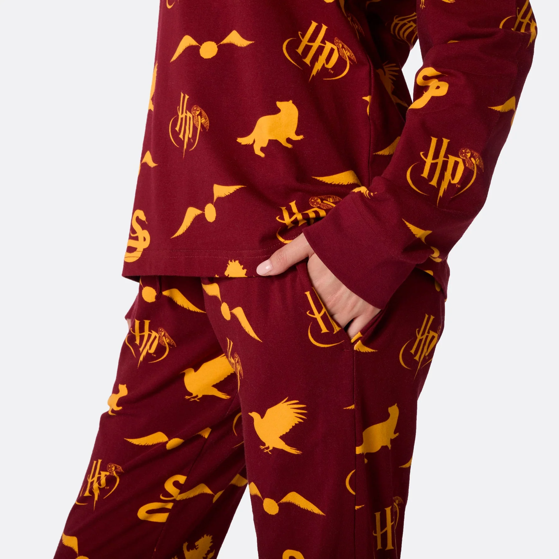 Roter Harry Potter Pyjama Damen - Image 4